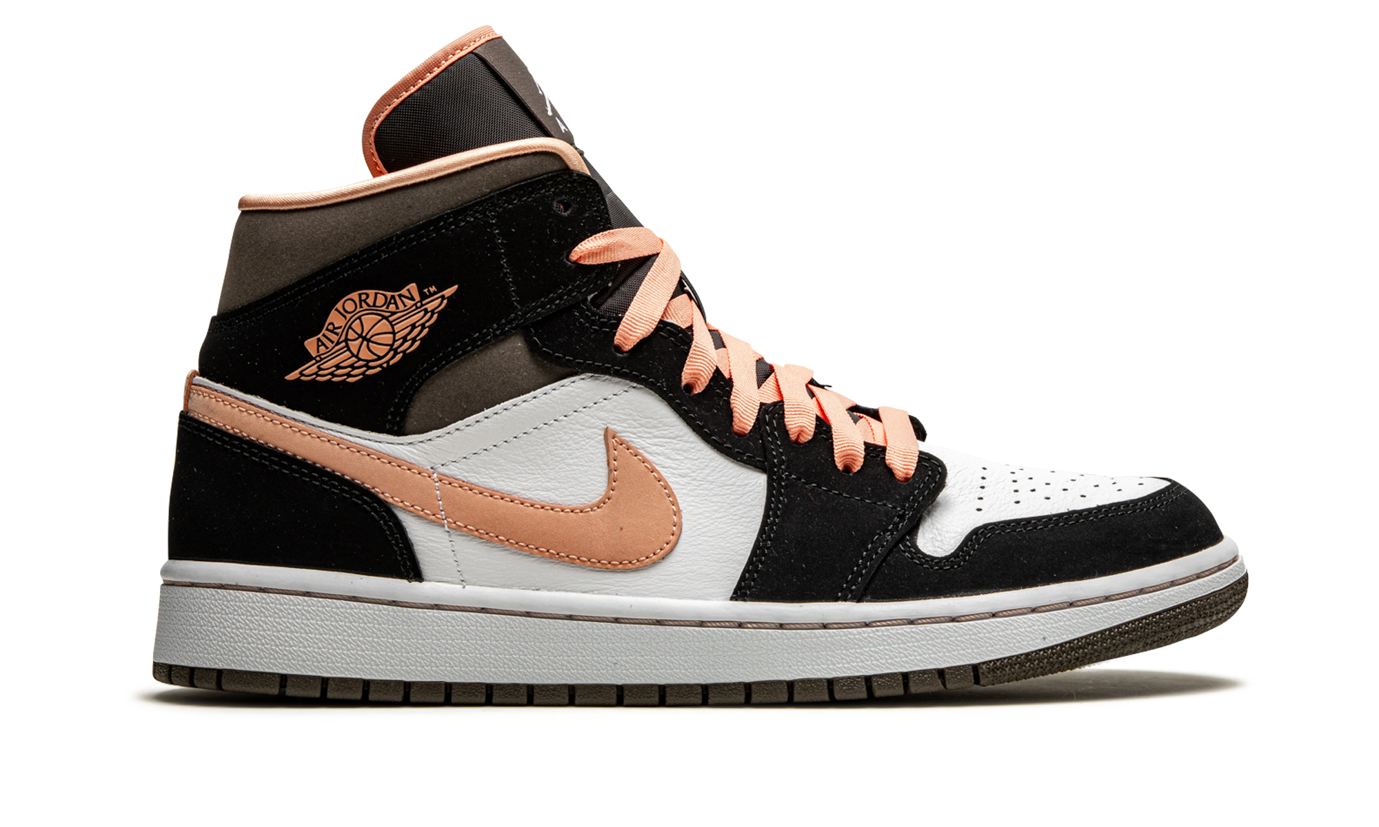 AIR JORDAN 1 MID SE WMNS Peach Mocha DH0210 100