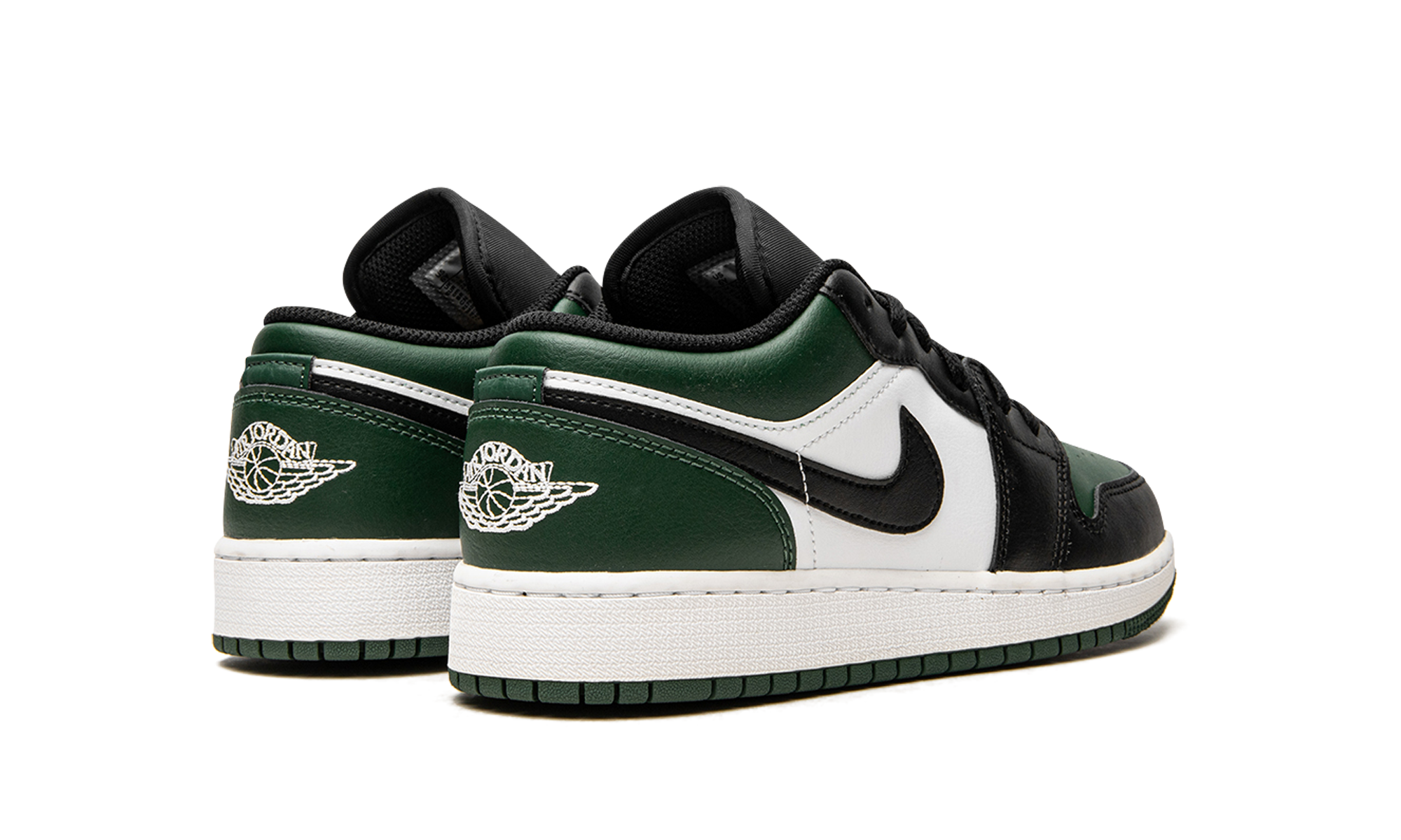 Air Jordan 1 Low GS Green Toe 553560 371