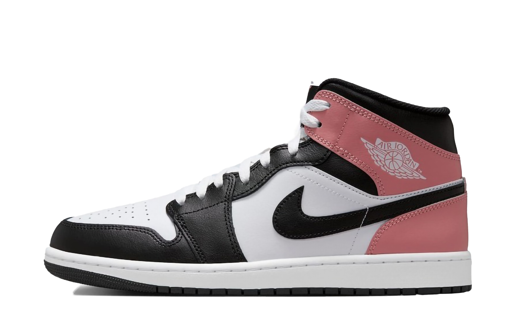 Jordan 1 Mid White Rust Pink Black DQ8426 100