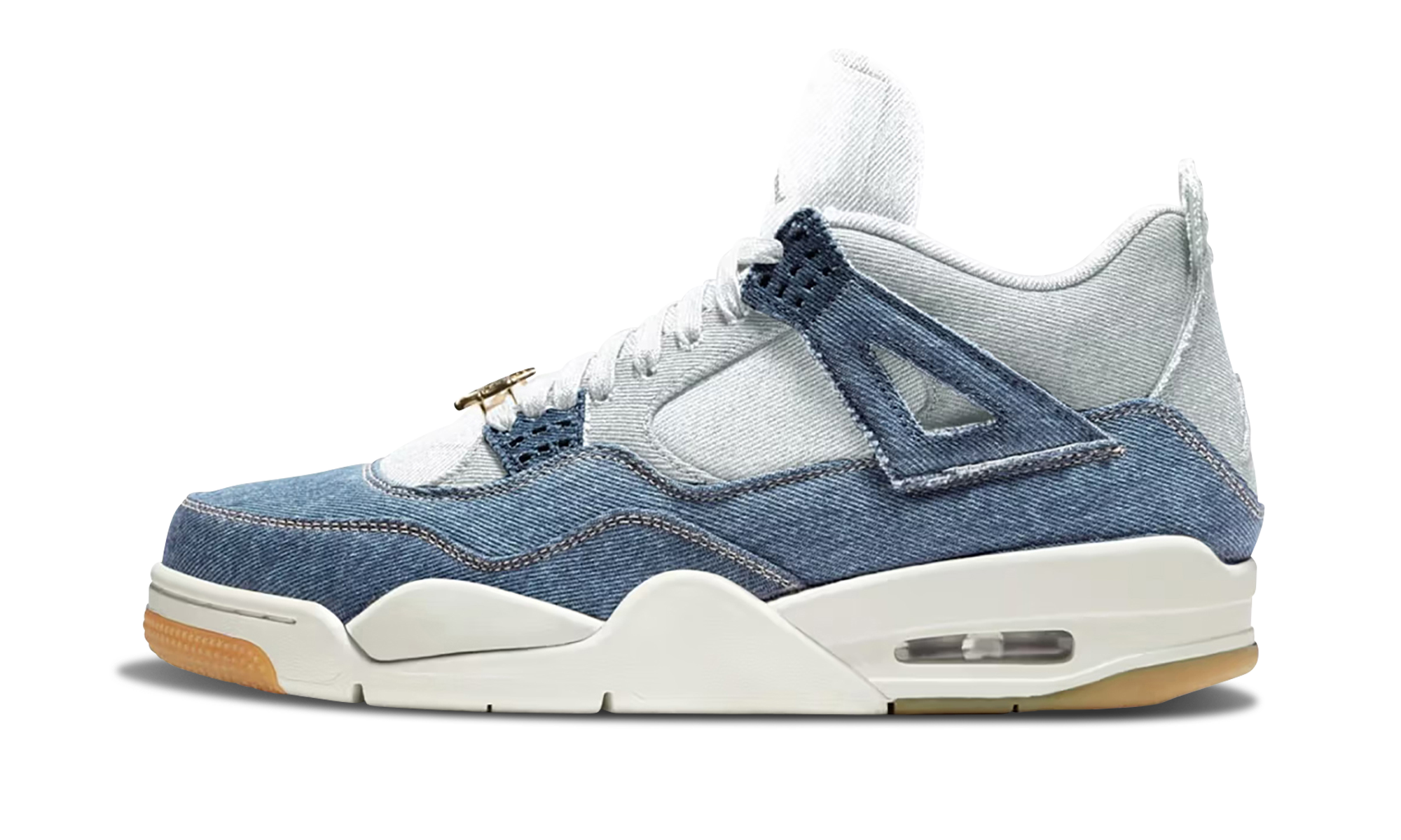Air Jordan 4 WMNS Denim - Worn Blue IB6716 100