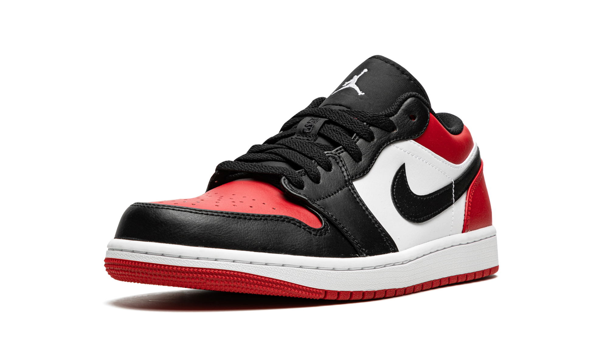 Air Jordan 1 Low Bred Toe 553558 612