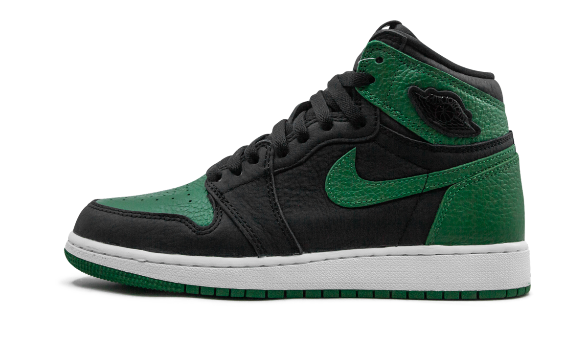 Air Jordan 1 High Retro GS Pine Green Black 575441 030