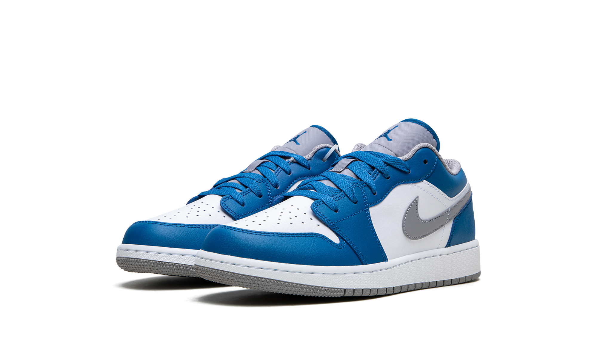 Air Jordan 1 Low GS True Blue 553560 412