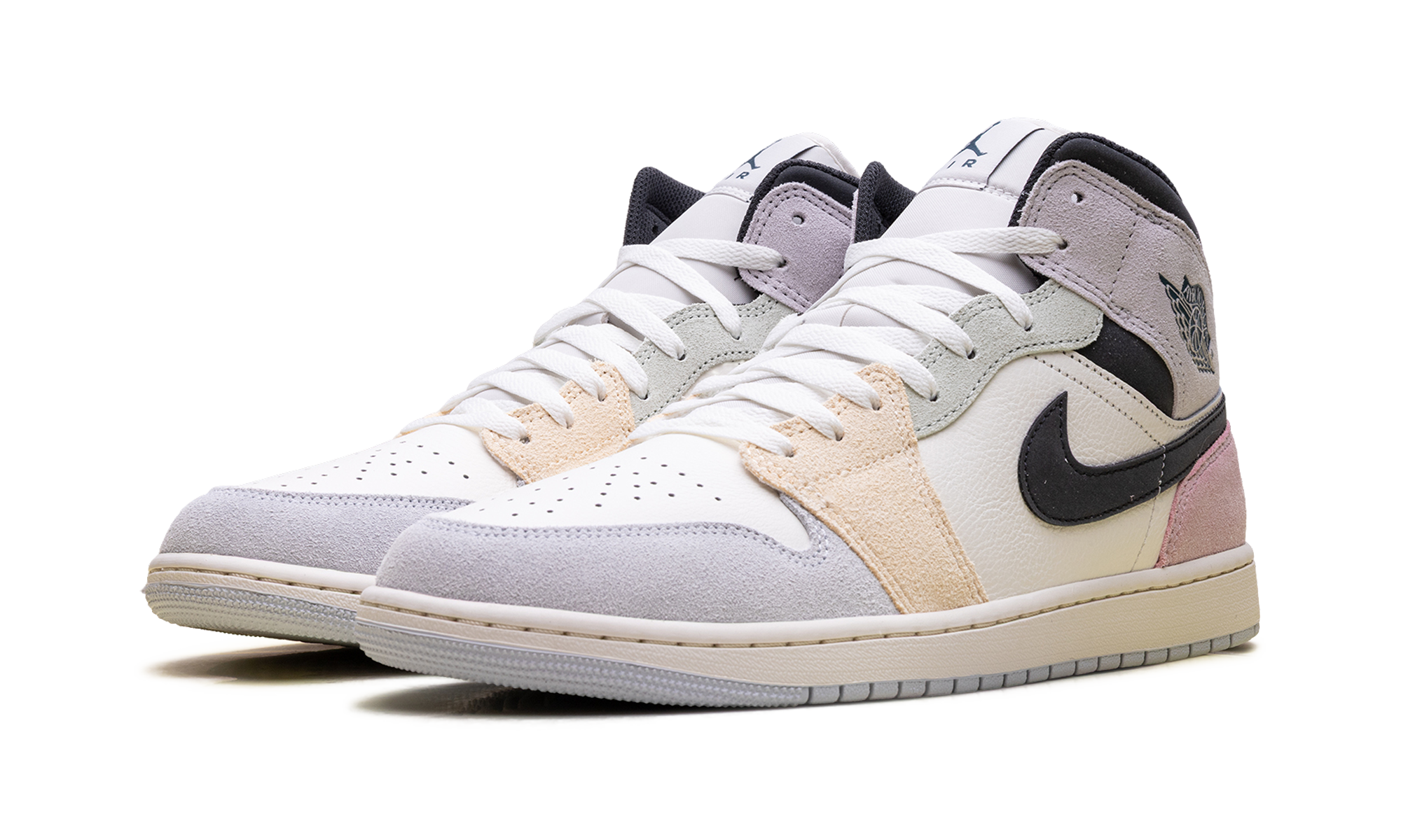 Air Jordan 1 Mid Sail / Anthracite-Jade Aura-Iced Jade IB7110 100