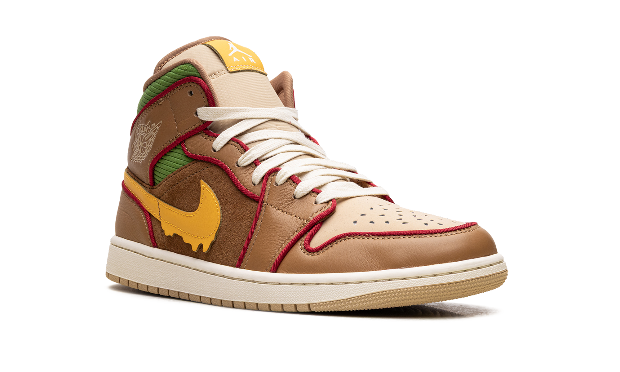Jordan 1 Mid SE Cheeseburger IB7403 224