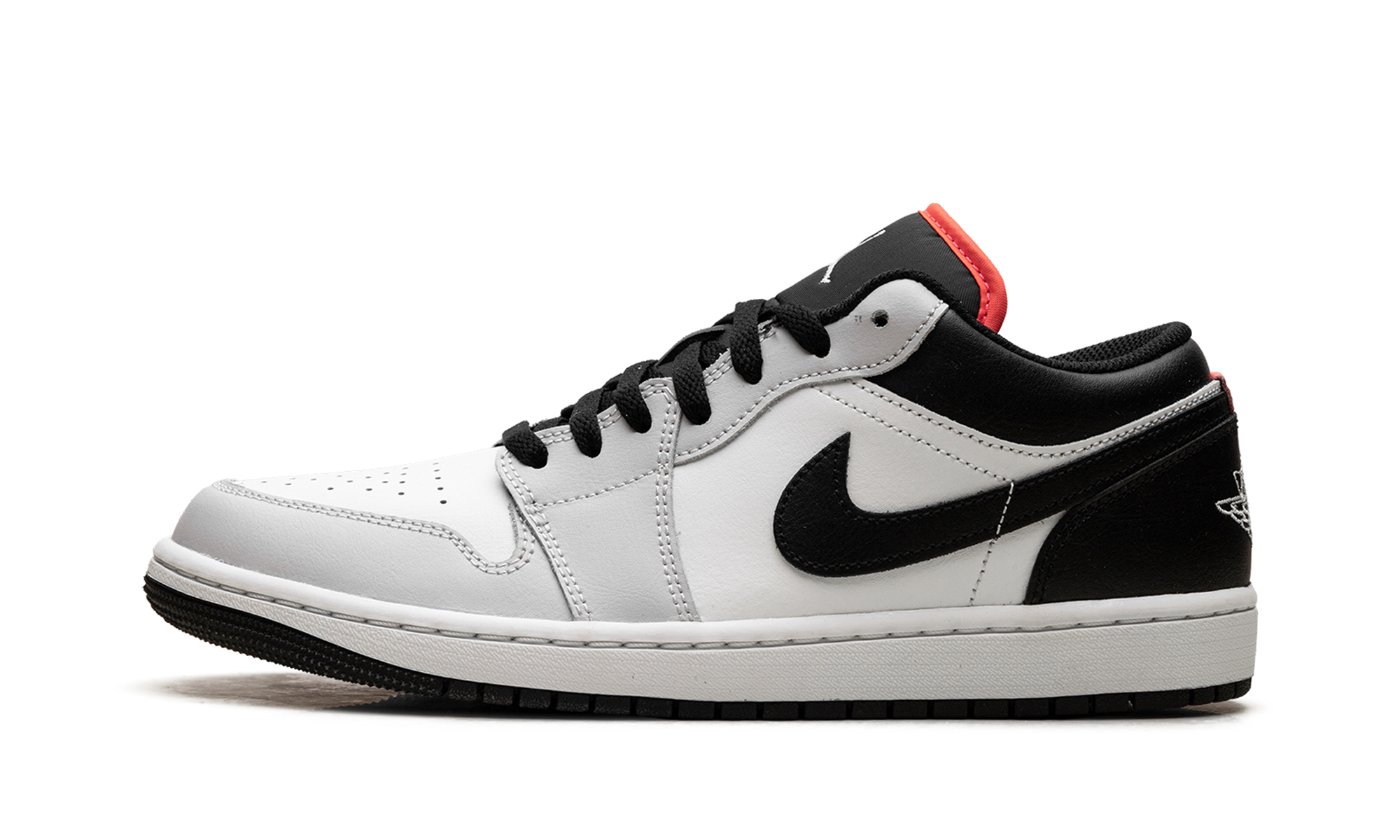 Air Jordan 1 Low Neutral Grey / Infrared 553558 045