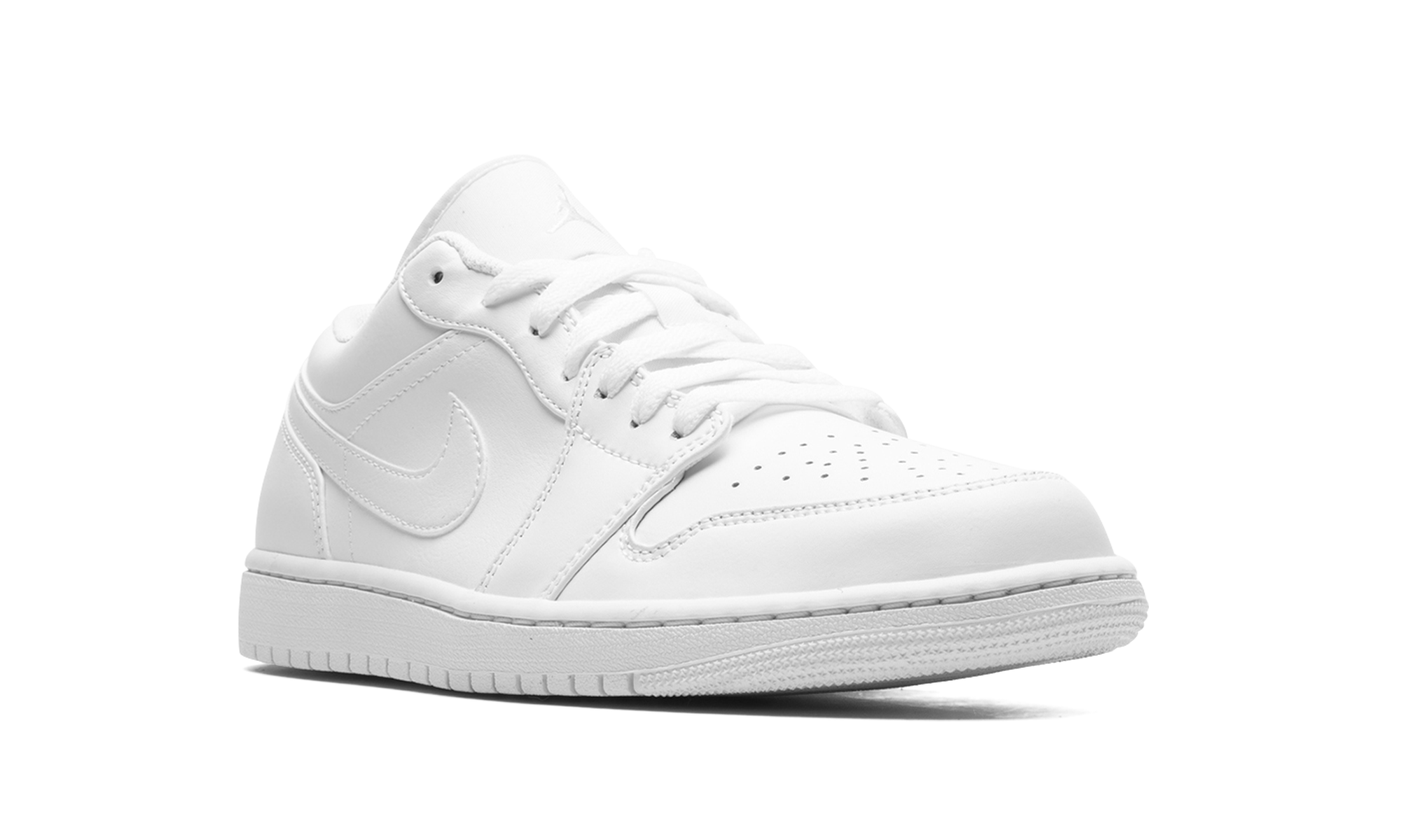 Air Jordan 1 Low Triple White 553558 136