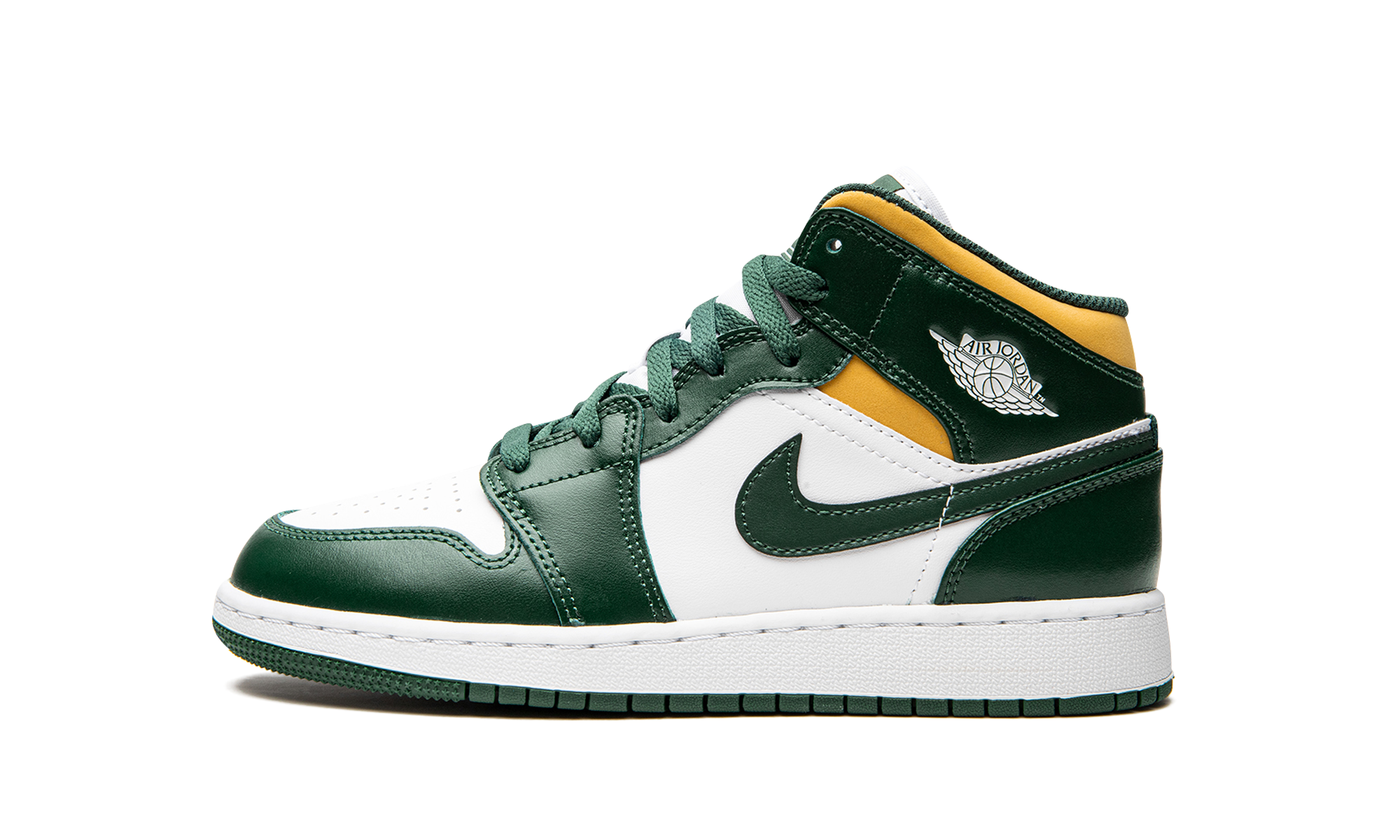 Air Jordan 1 Mid GS Sonics 554725 371