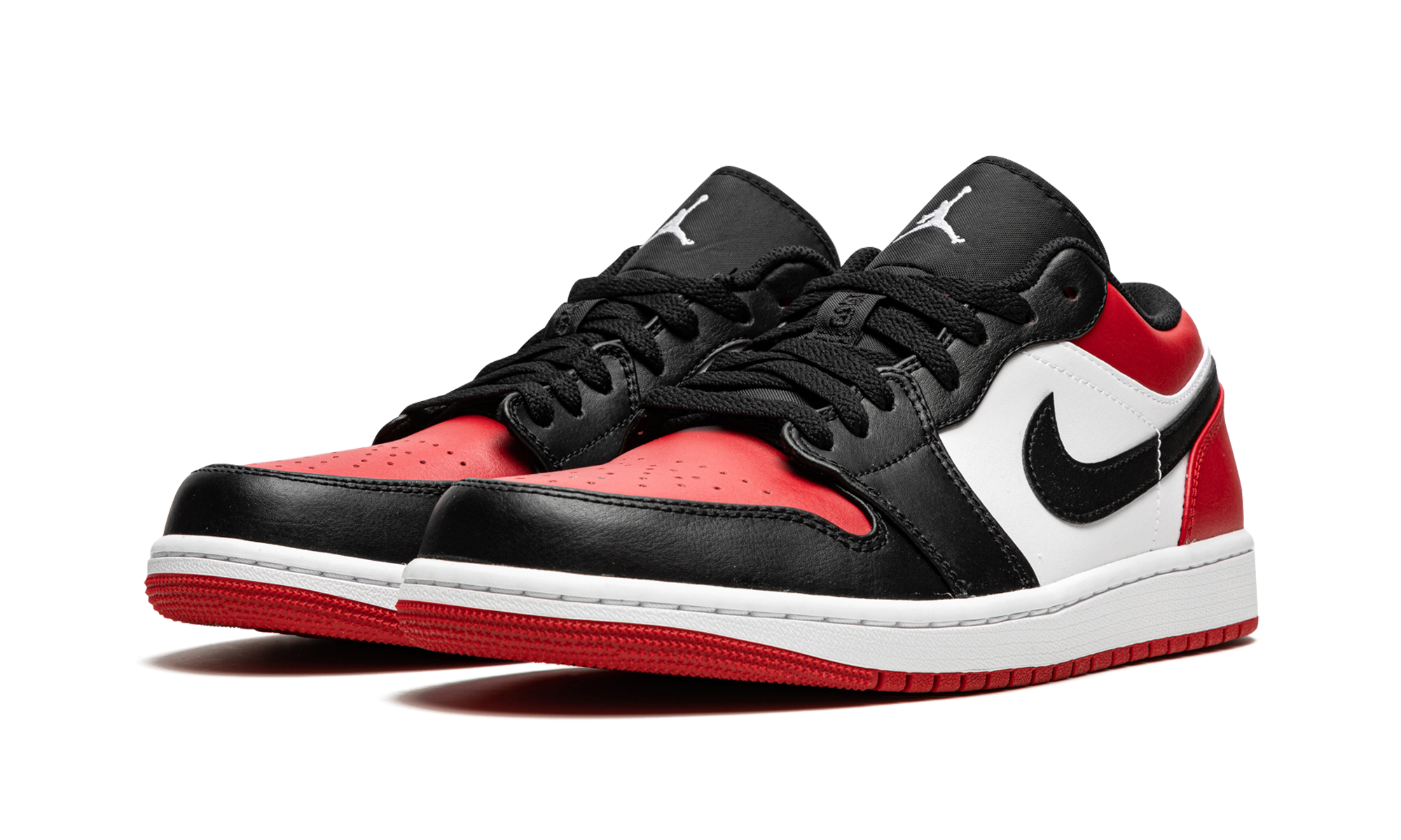 Air Jordan 1 Low Bred Toe 553558 612
