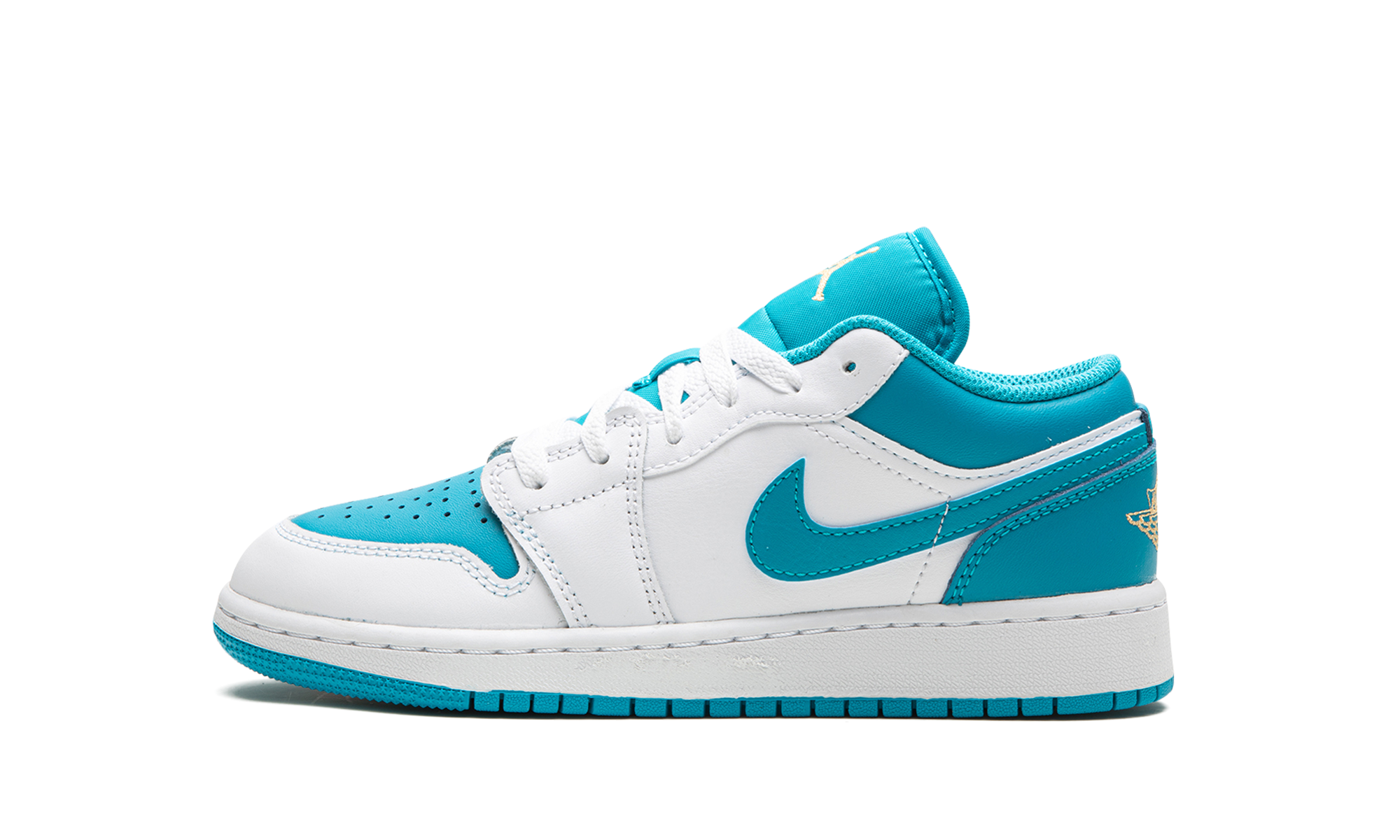 Air Jordan 1 Low GS Aquatone 553560 174