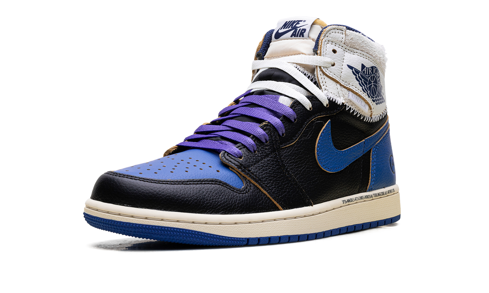 Air Jordan 1 Fragment Design - Union LA - Royal IO7847 001