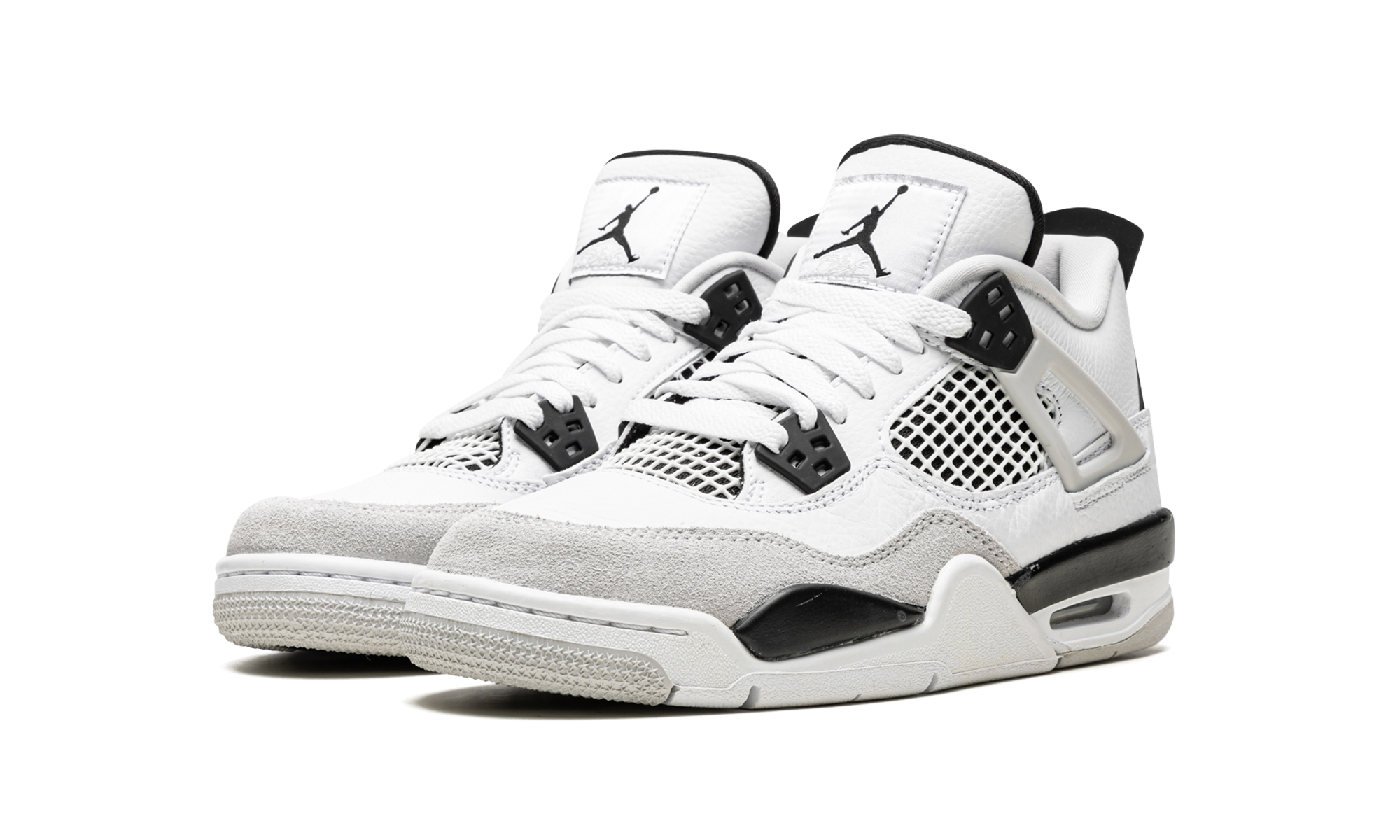 Air Jordan 4 Retro GS Military Black 408452 111