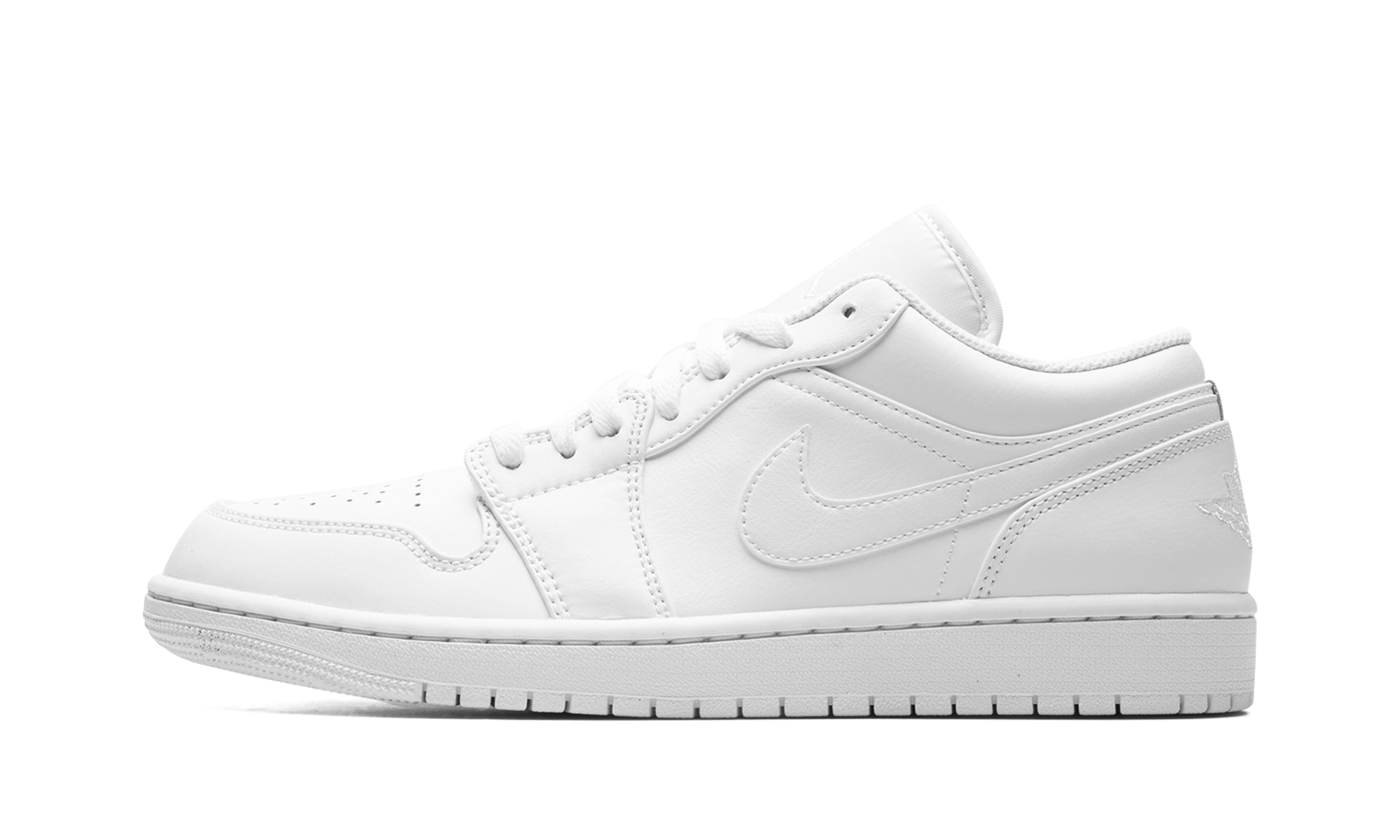 Air Jordan 1 Low Triple White 553558 136