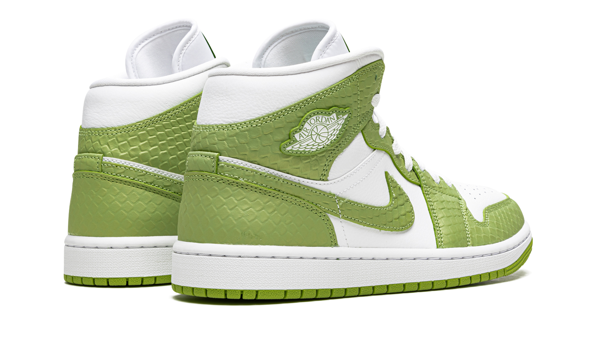AIR JORDAN 1 MID SE WMNS Green Python DV2959 113