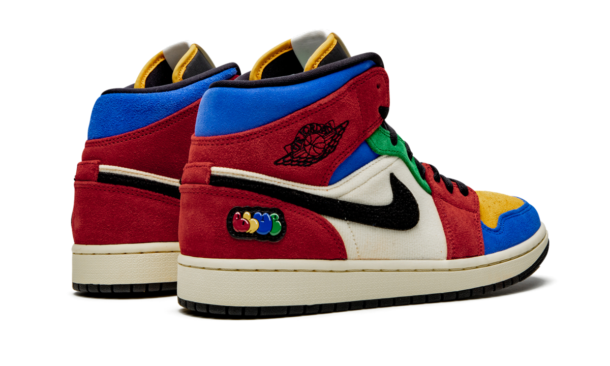 Air Jordan 1 Mid Blue The Great - Fearless CU2805 100