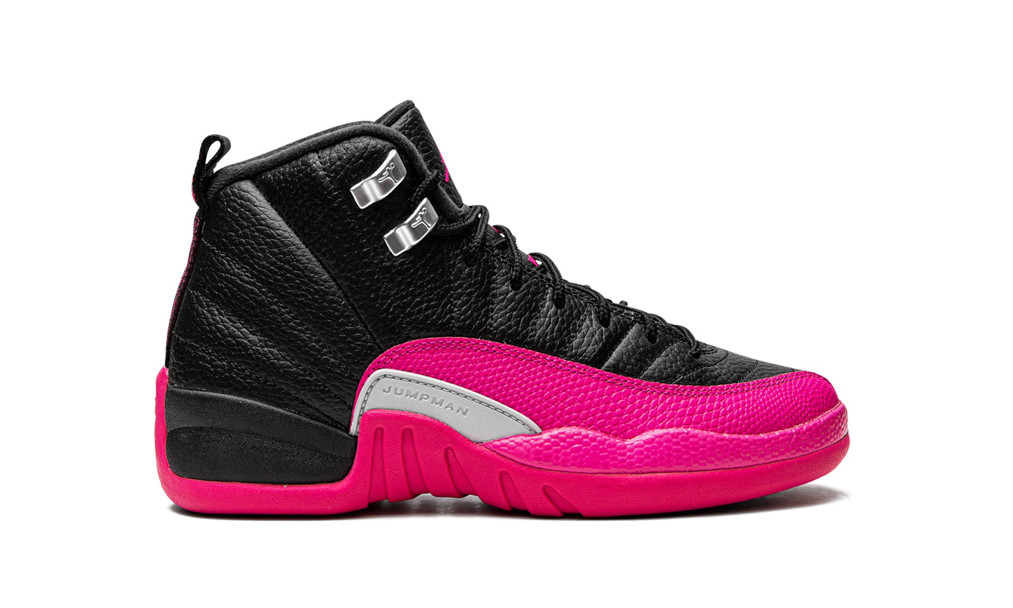 Air Jordan 12 Retro GS Black Pink 510815 026