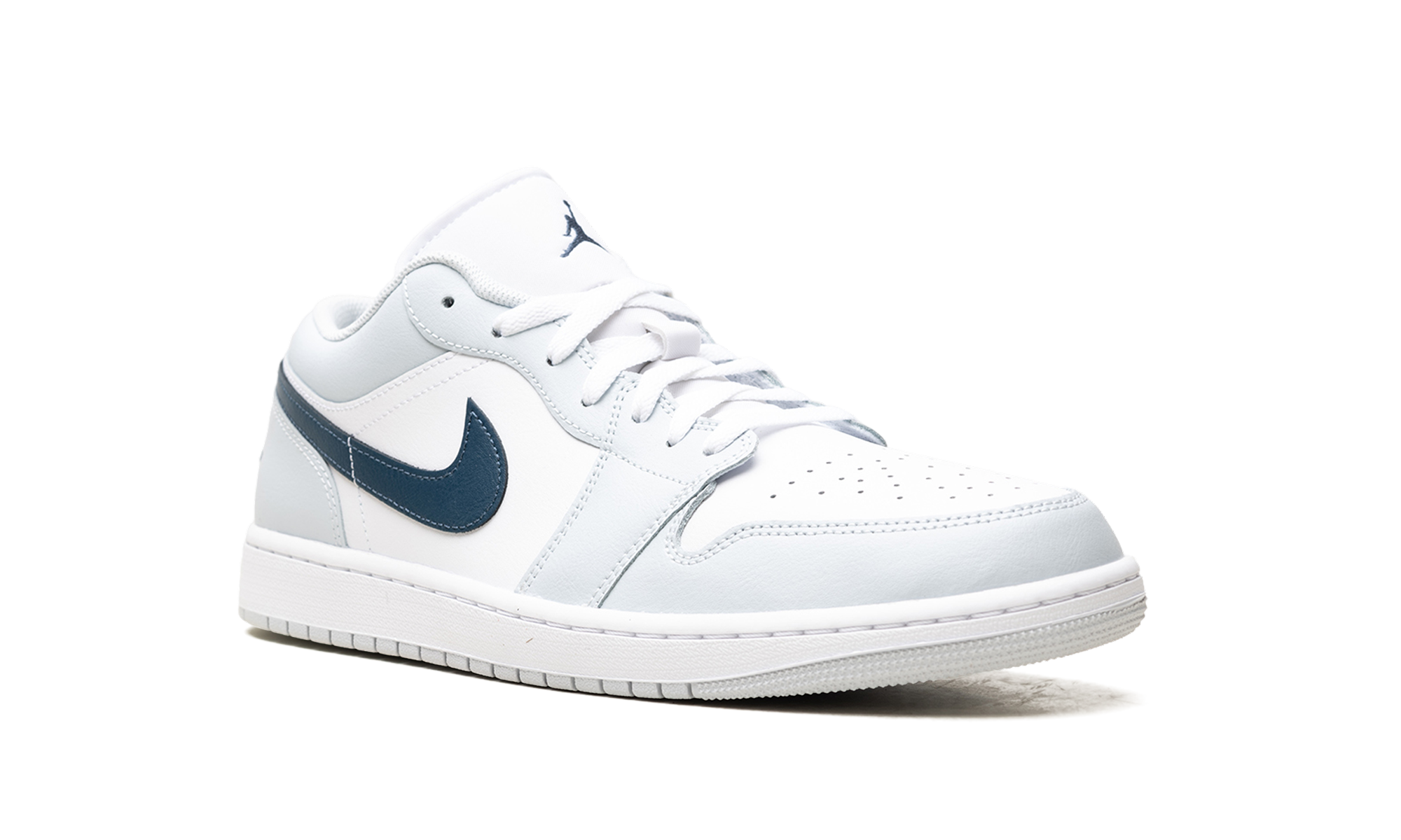 Air Jordan 1 Low Aura / Squadron Blue 553558 400