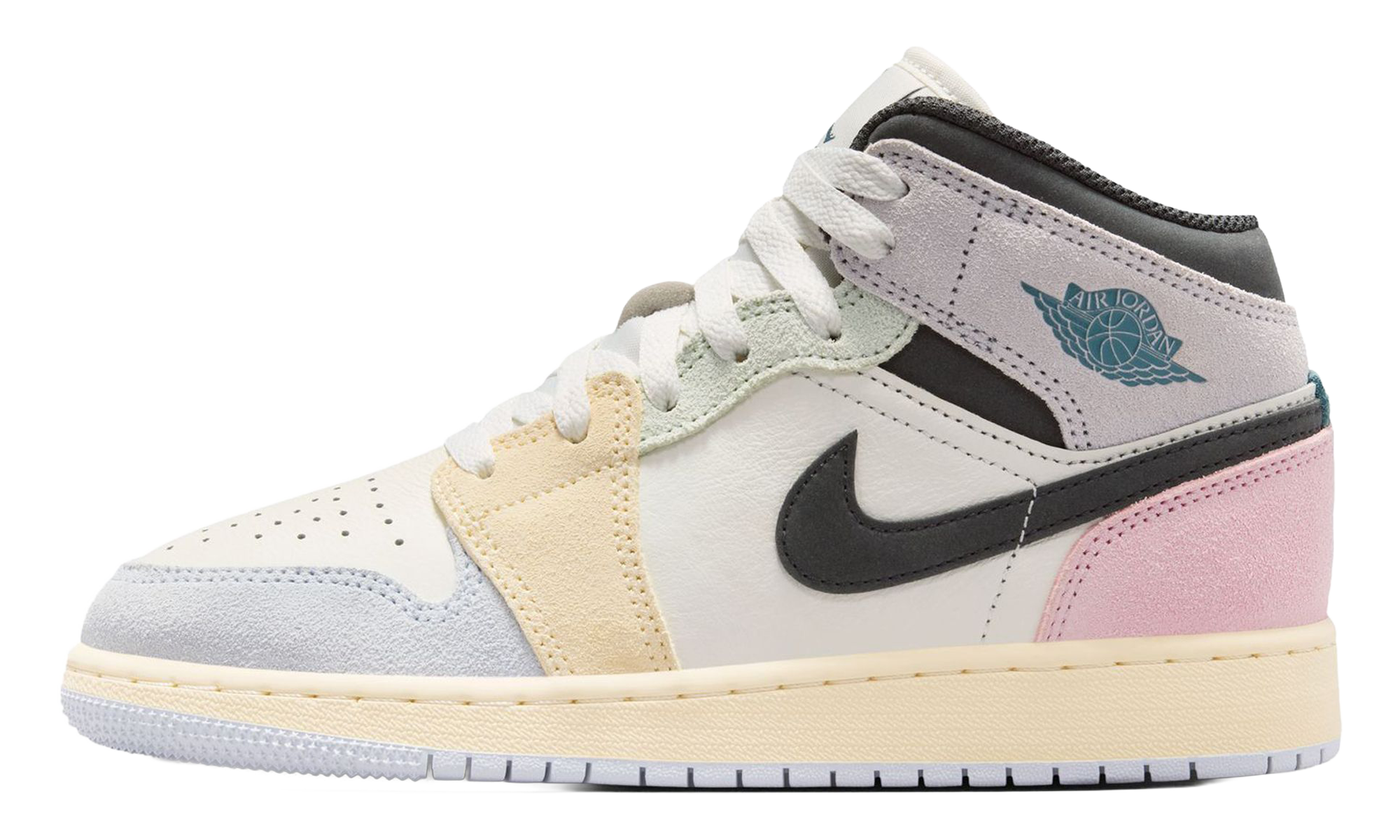 Air Jordan 1 Mid SE GS Sail Pastels IB7053 100