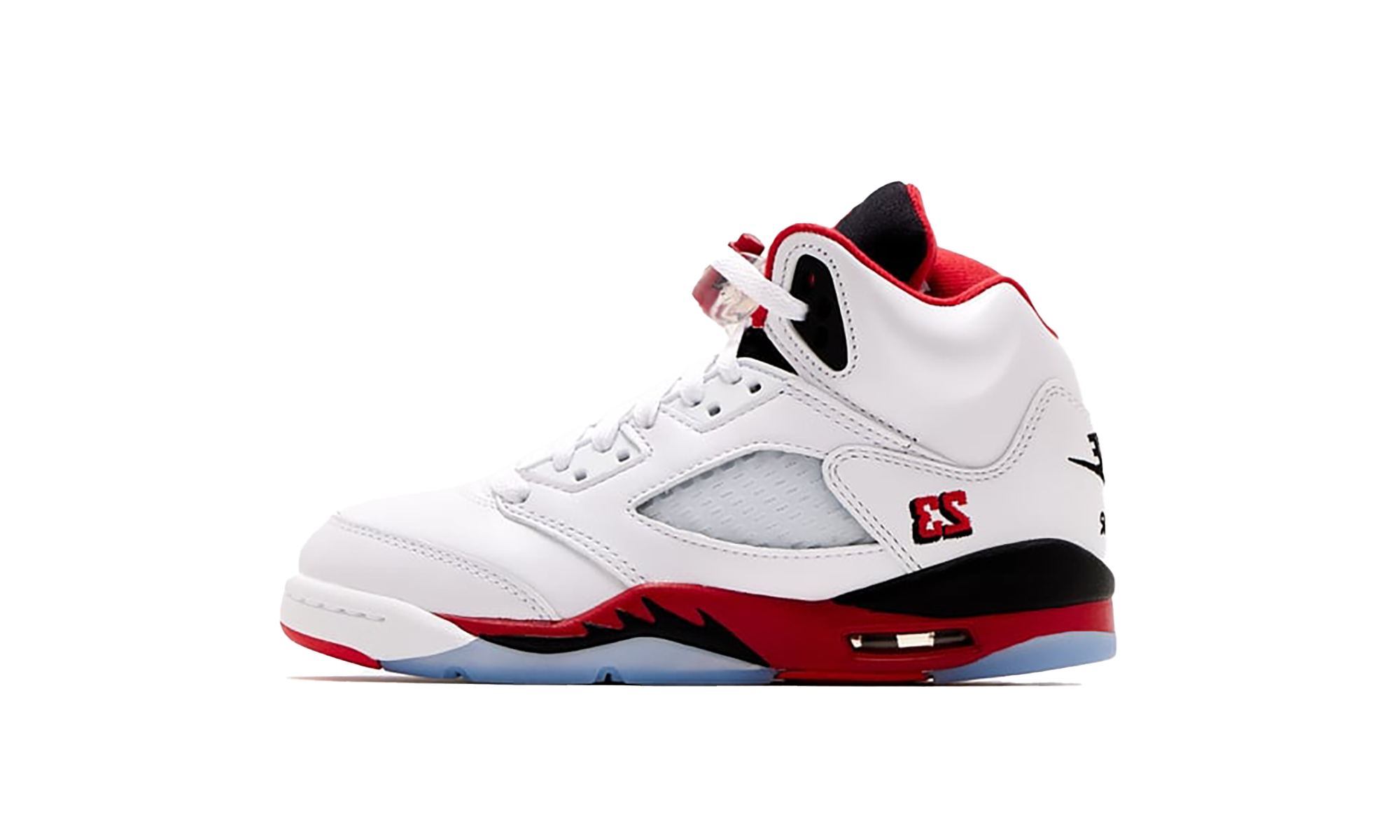 Air Jordan 5 GS Fire Red - Black Tongue (2025) HQ7980 101