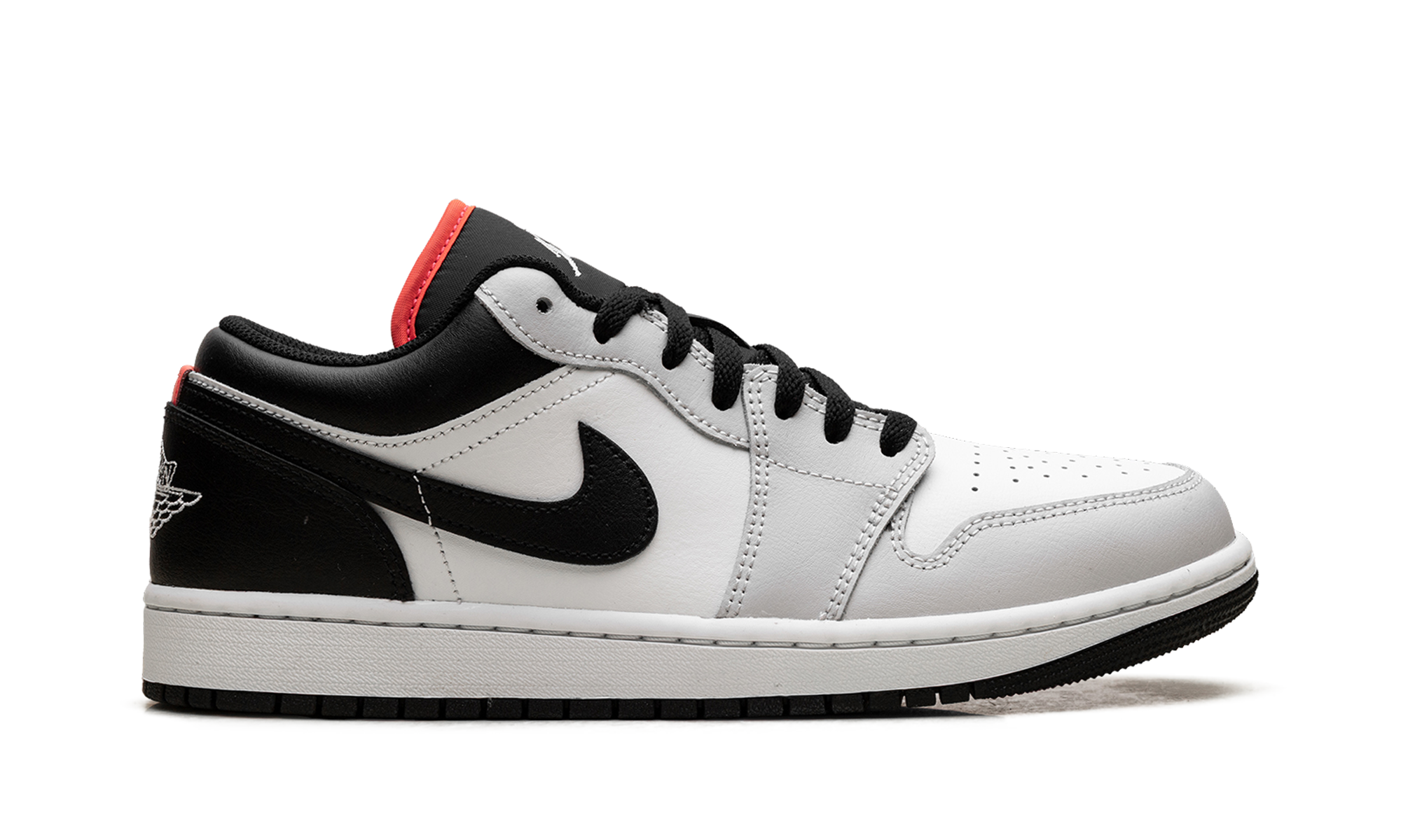 Air Jordan 1 Low Neutral Grey / Infrared 553558 045