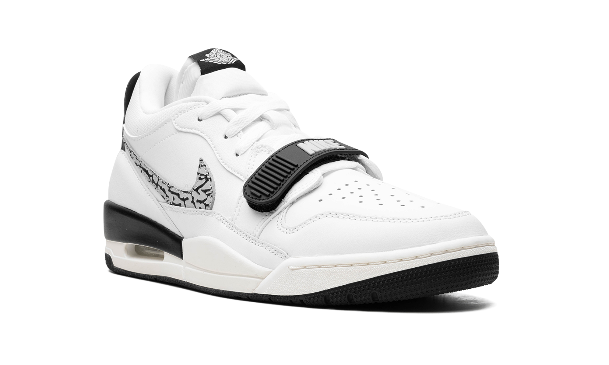 Air Jordan Legacy 312 Low White Black Elephant Swoosh CD7069 110