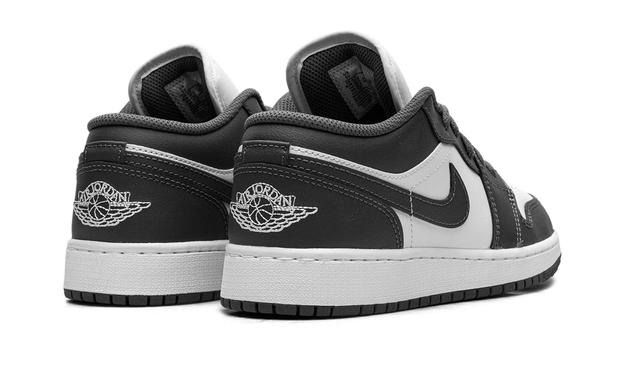 Air Jordan 1 Low Grey White 553560 044