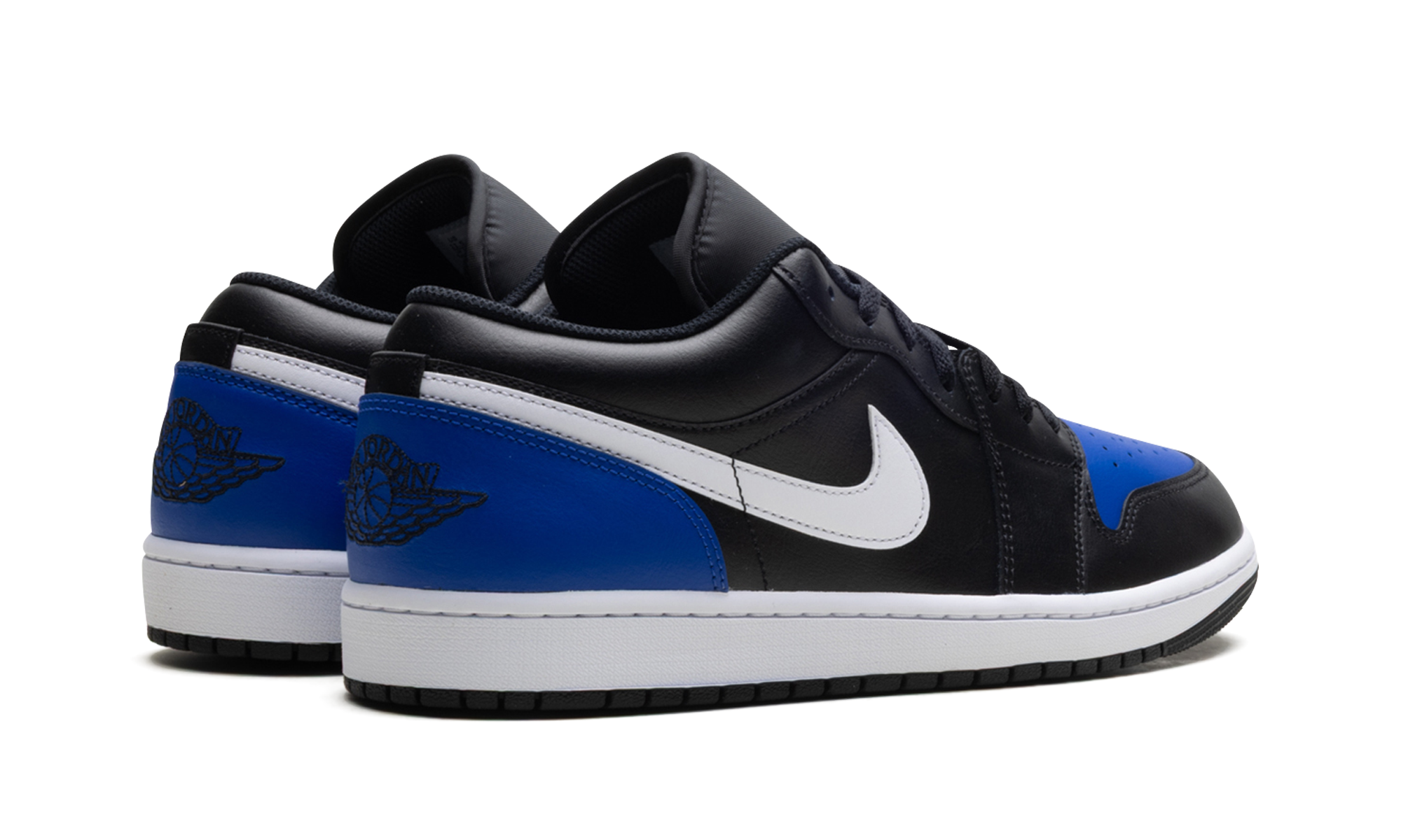 Jordan 1 Low Black Royal Toe 553558 042