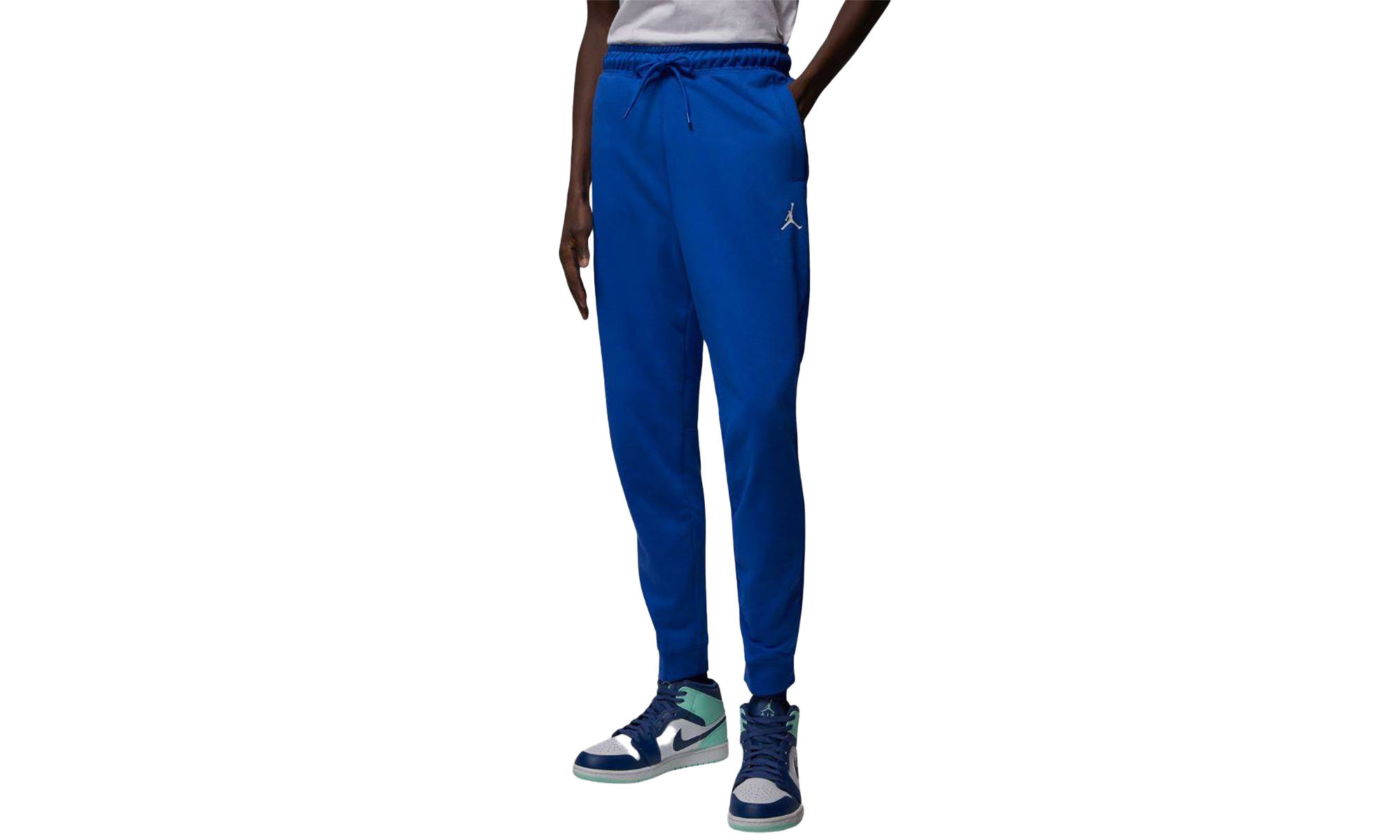 TEAM DRY FLEECE PANT Blue CV8347 493