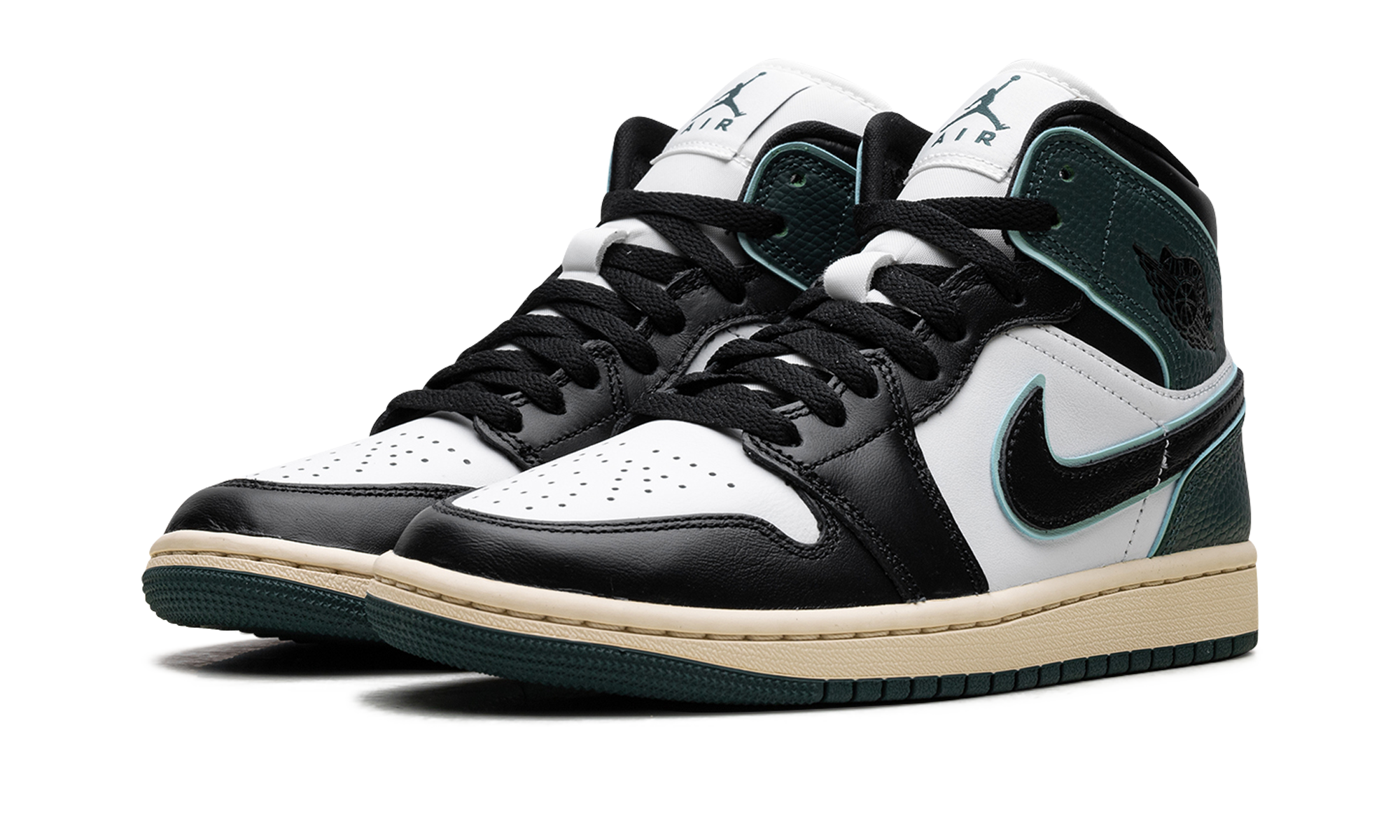 Jordan 1 Mid SE WMNS Oxidized Green FQ7818 100