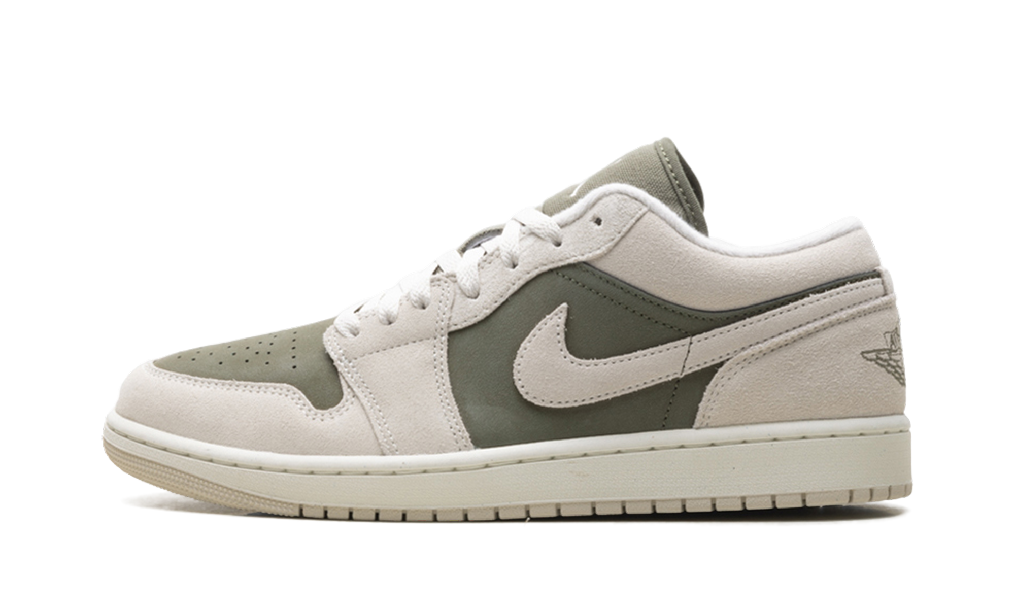 Air Jordan 1 Low SE Medium Olive Sail HV4089 201