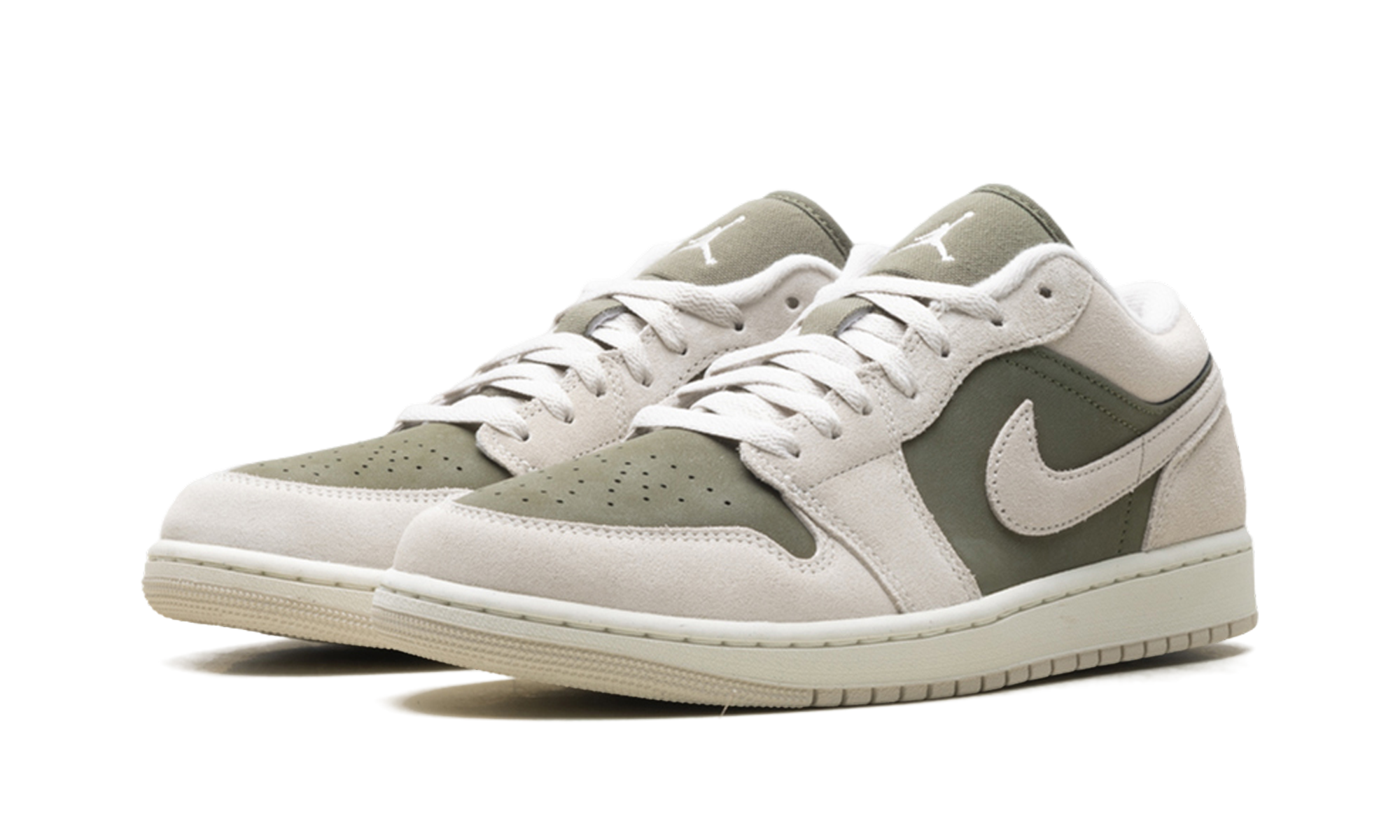 Air Jordan 1 Low SE Medium Olive Sail HV4089 201