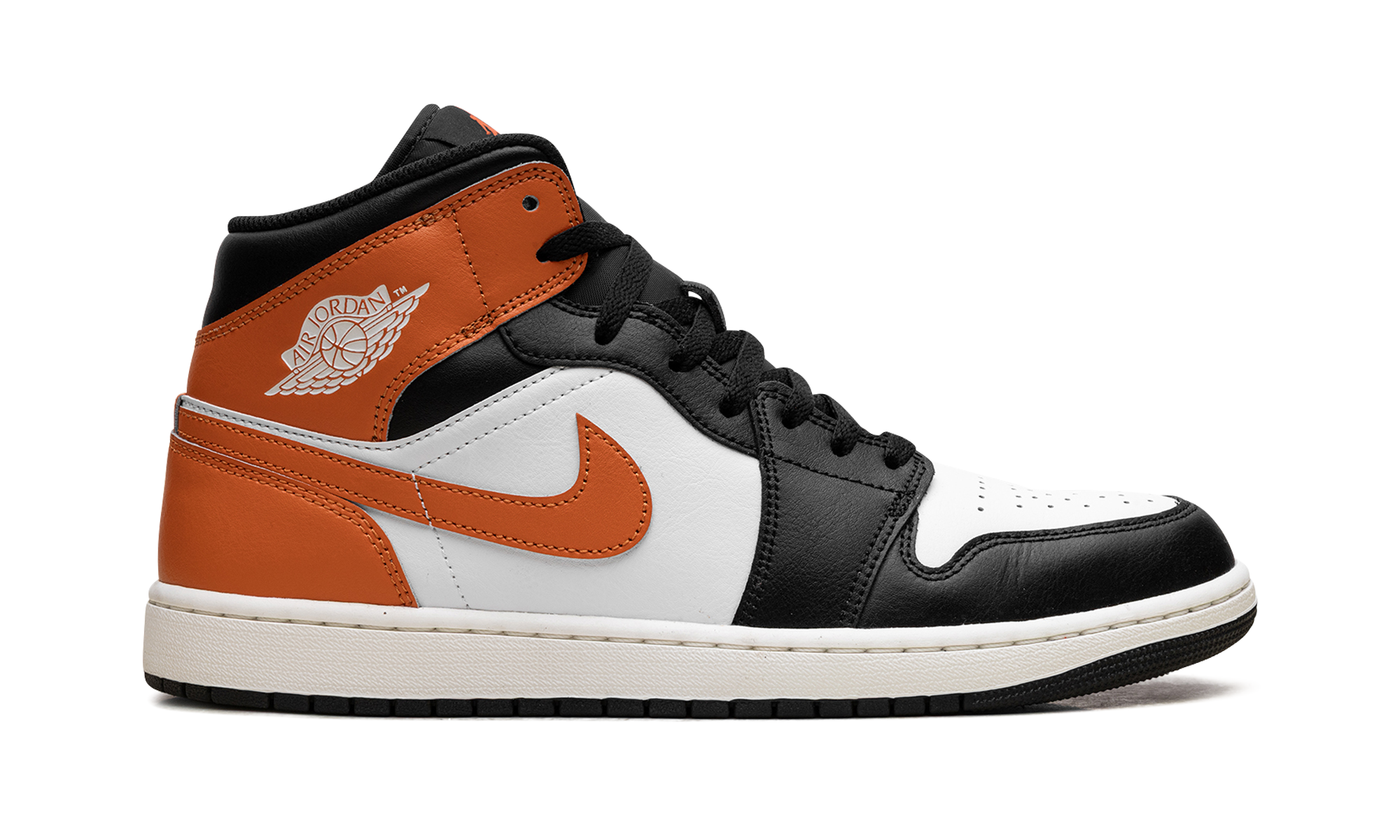 Air Jordan 1 Mid Black Toe Starfish DQ8426 801