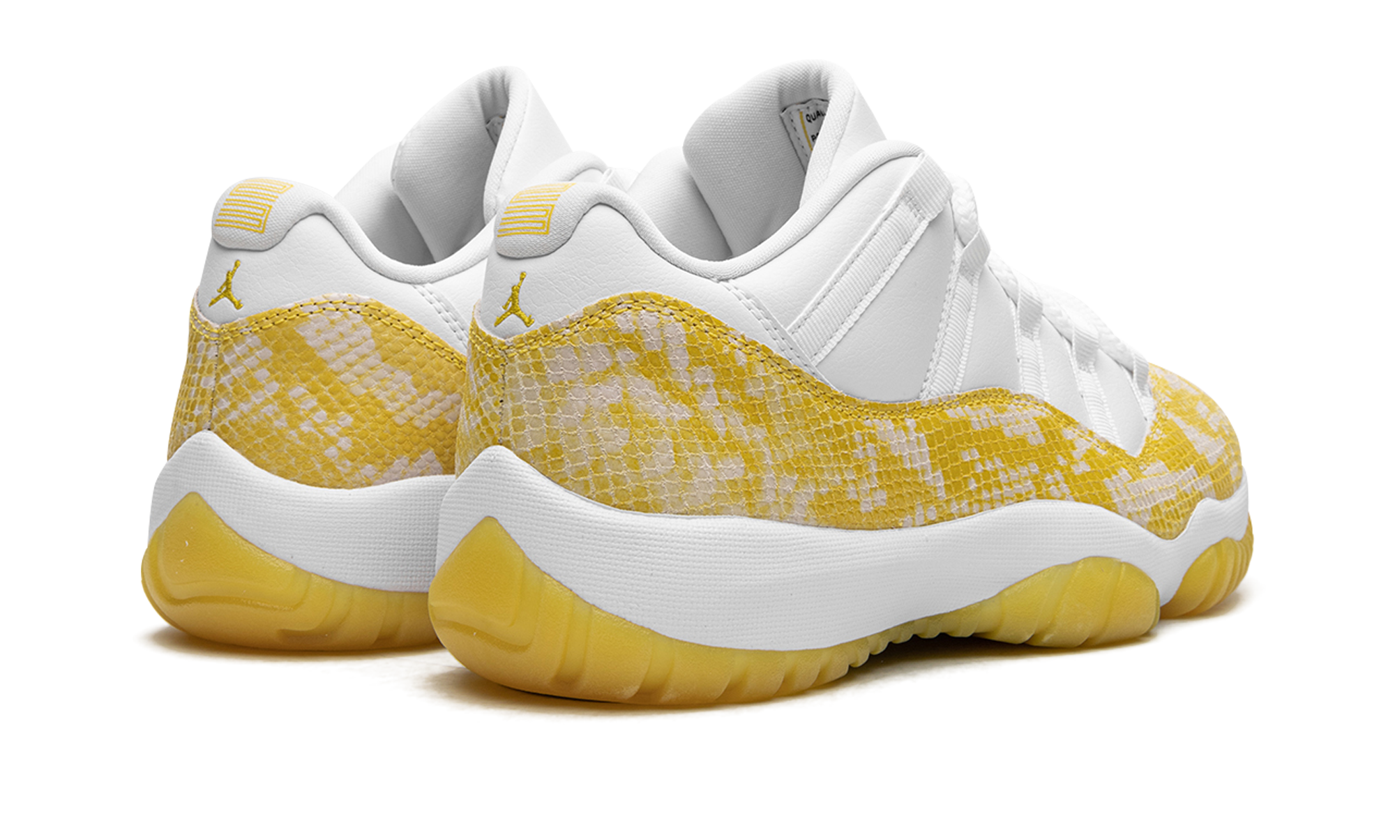 AIR JORDAN 11 LOW WMNS Yellow Snakeskin AH7860 107