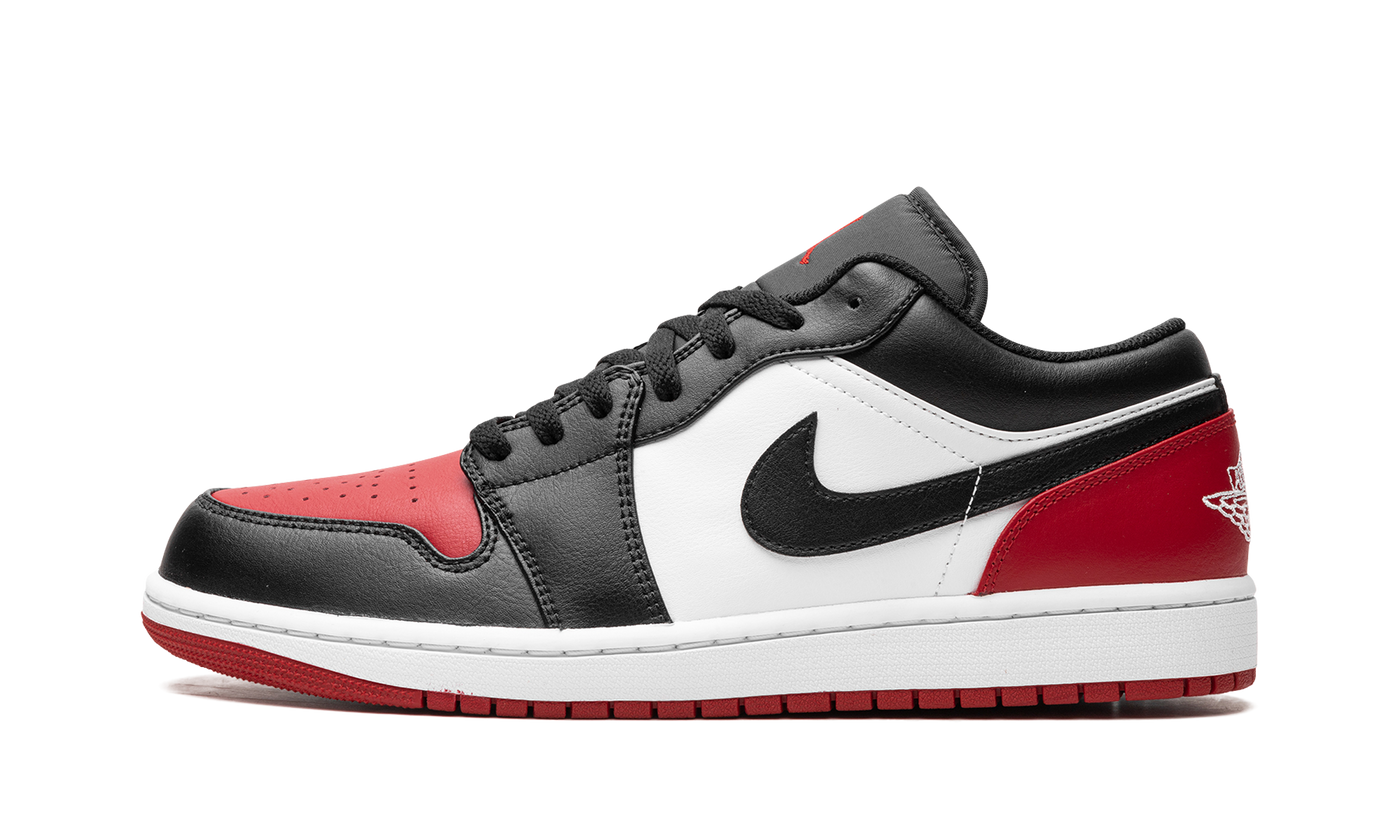 Air Jordan 1 Low Bred Toe 553558 161