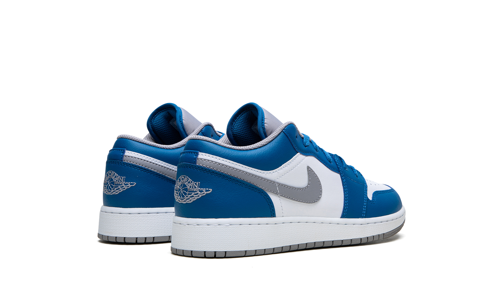 Air Jordan 1 Low GS True Blue 553560 412