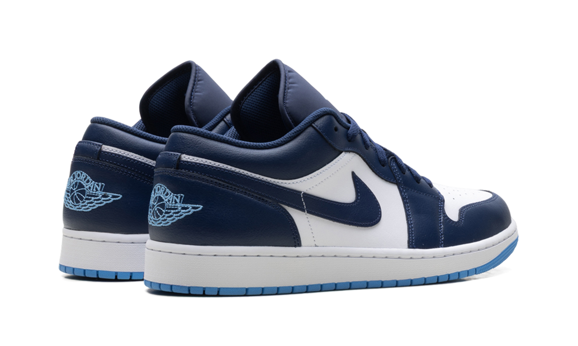 Air Jordan 1 Low Midnight Navy / University Blue 553558 404