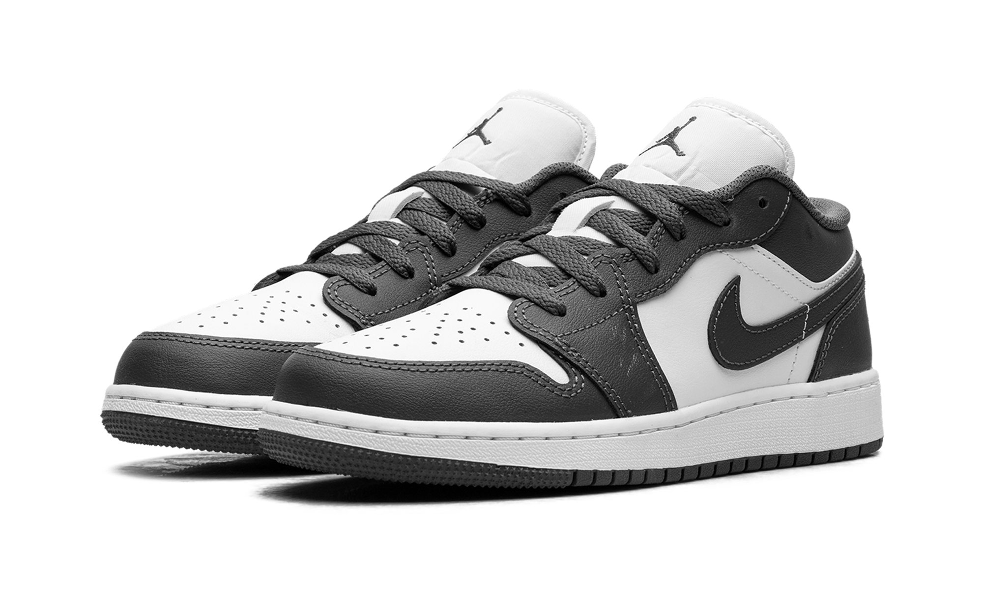 Air Jordan 1 Low Grey White 553560 044