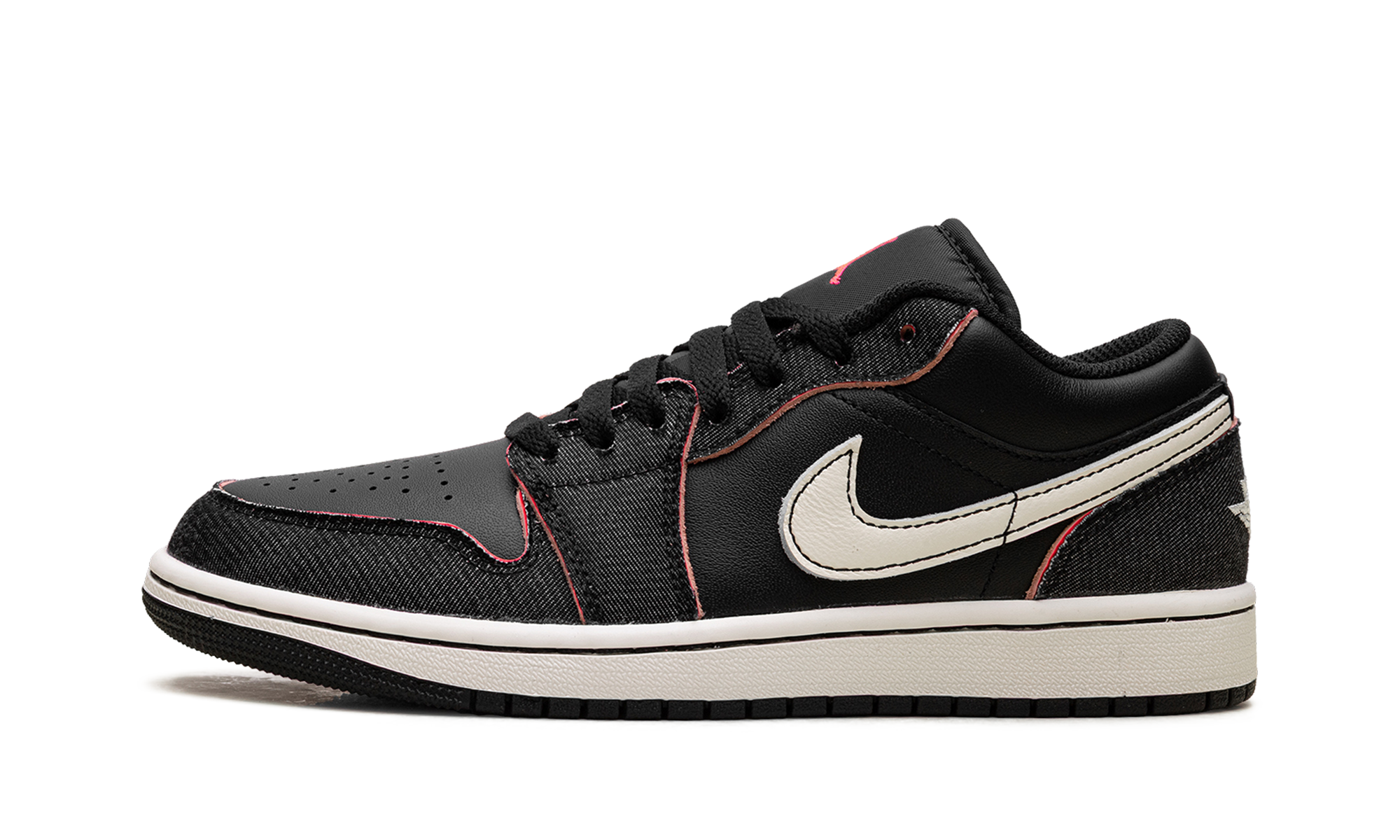 Air Jordan 1 Low SE Black/Black/Racer Pink/Pale Ivory IR0842 010