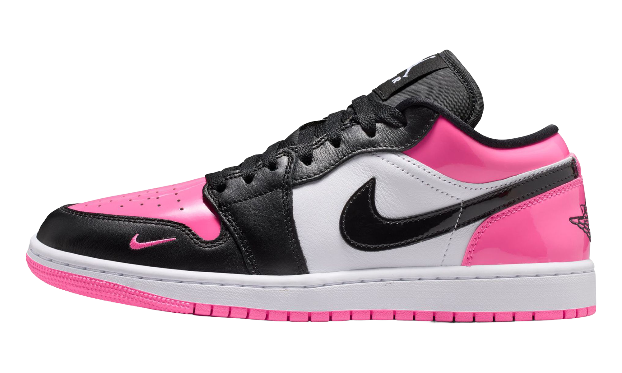 Air Jordan 1 Low SE WMNS Black Pinksicle Patent IV2446 684