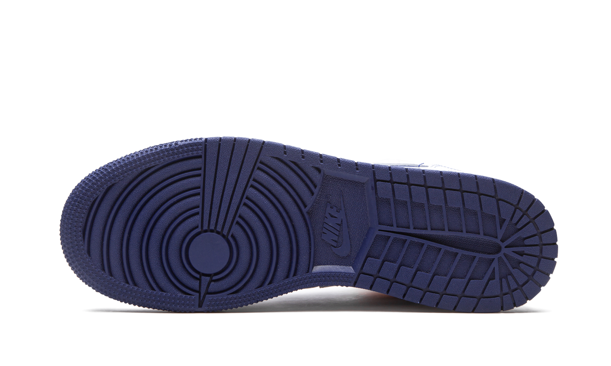 Air Jordan 1 Mid GS White Deep Royal Blue 554725 131
