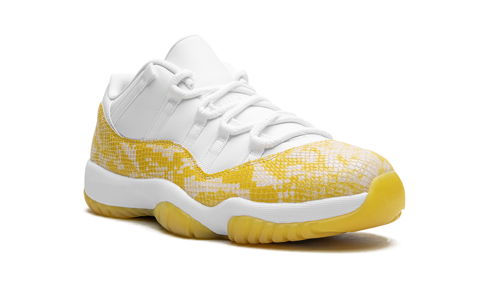 AIR JORDAN 11 LOW WMNS Yellow Snakeskin AH7860 107