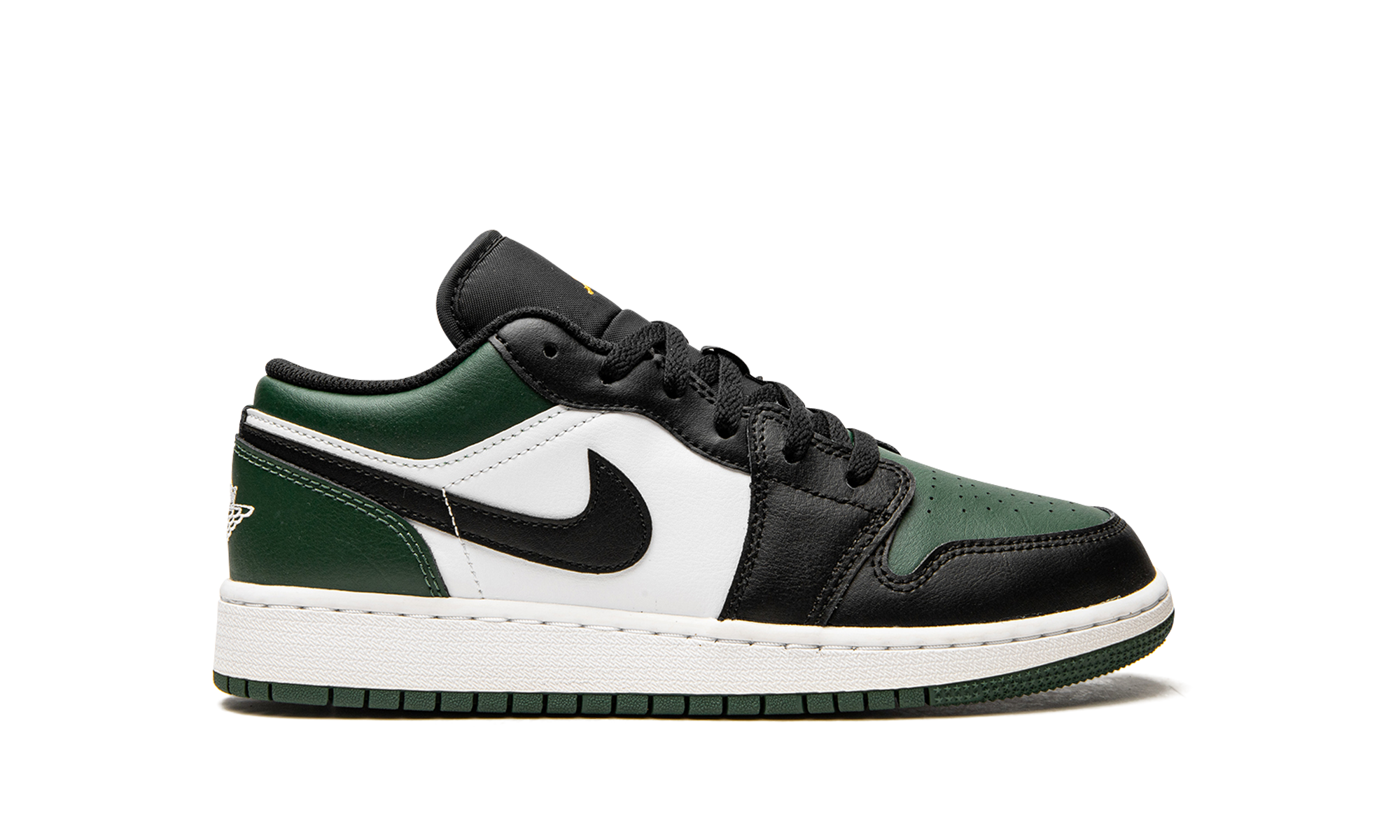 Air Jordan 1 Low GS Green Toe 553560 371