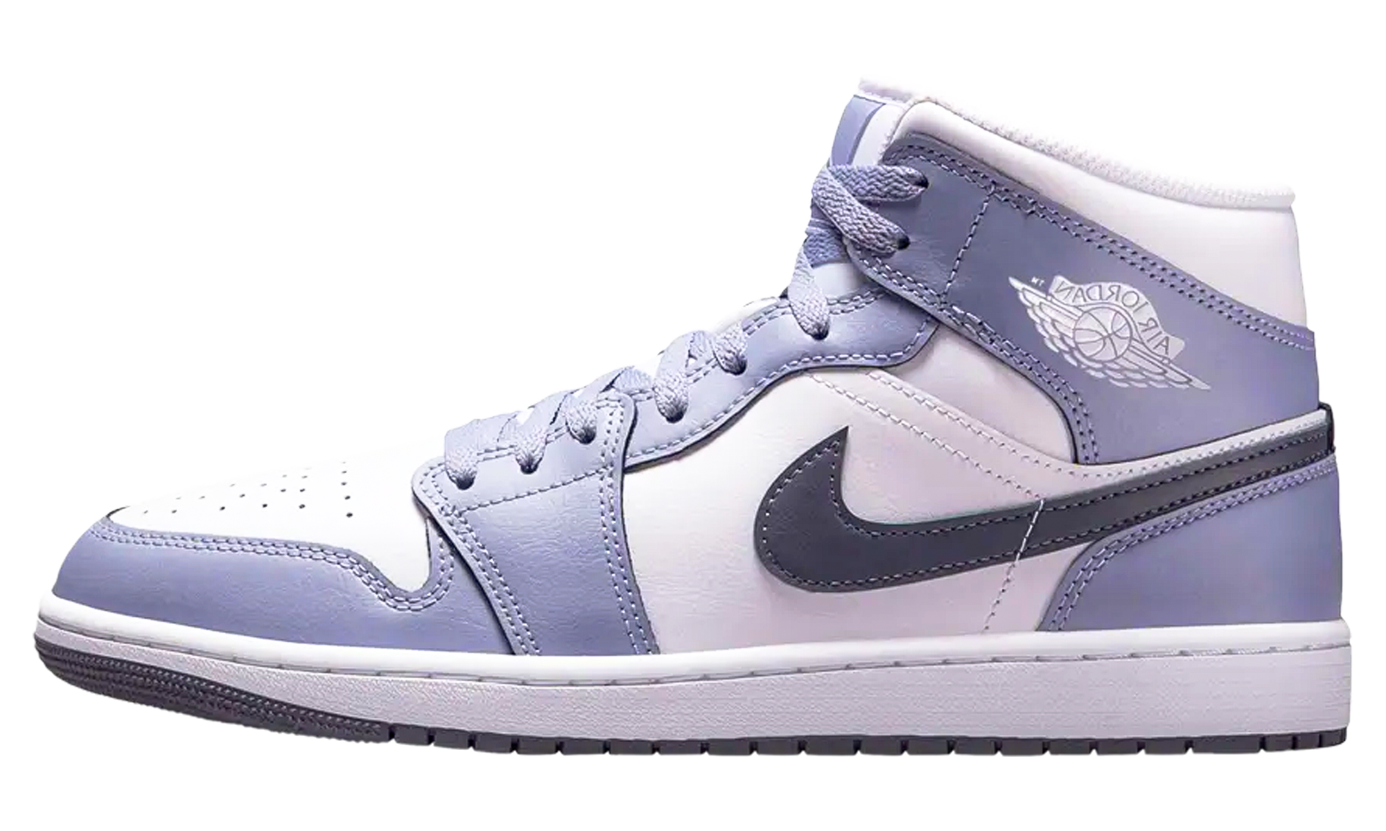JORDAN 1 MID White / Dark Blue Grey / Indigo Haze DQ8426 145