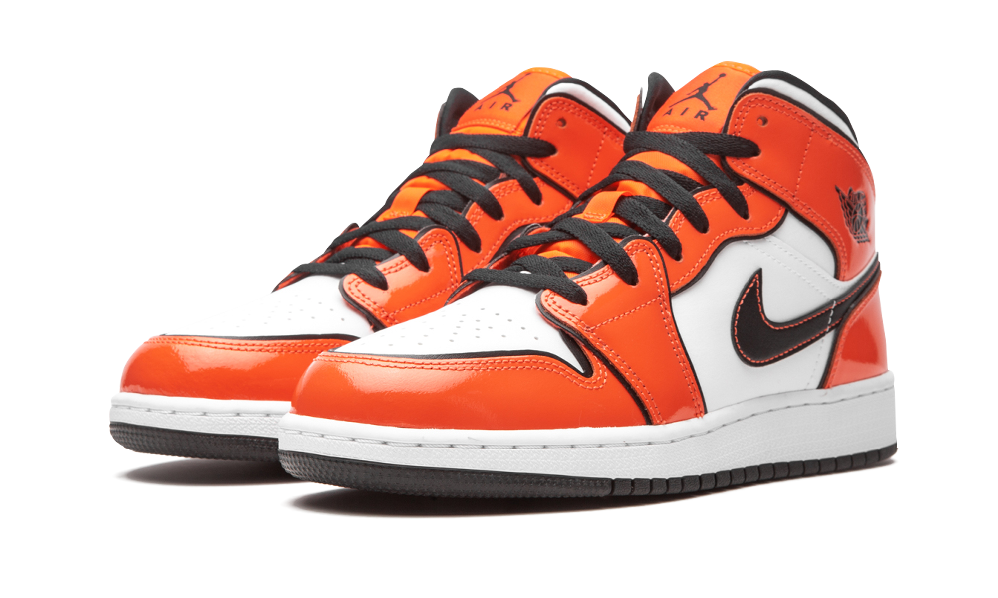 Air Jordan 1 Mid SE GS Turf Orange BQ6931 802