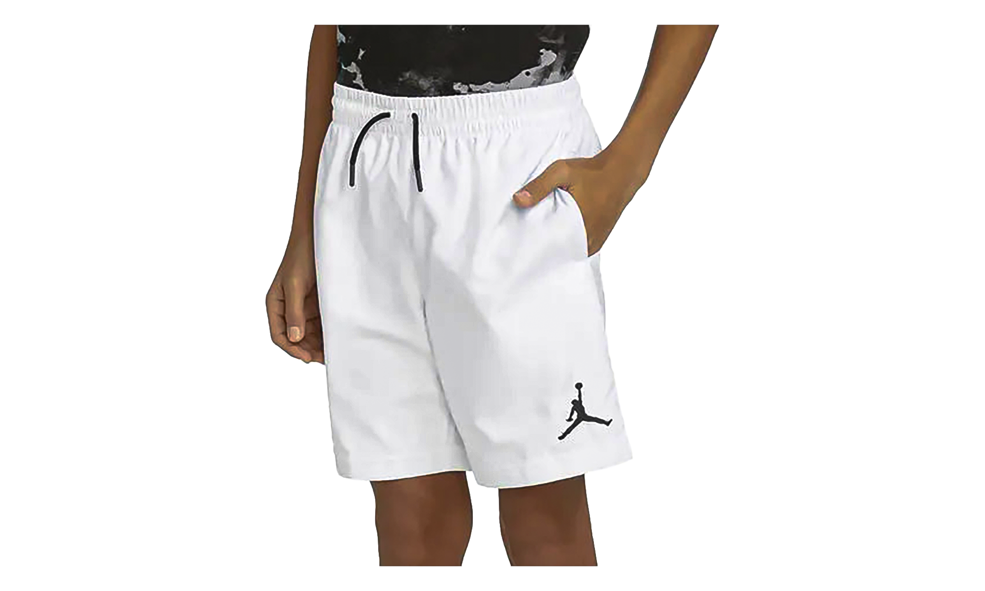 AIR JORDAN JUMPMAN WOVEN PLAY SHORTS White / Black 95B466 001