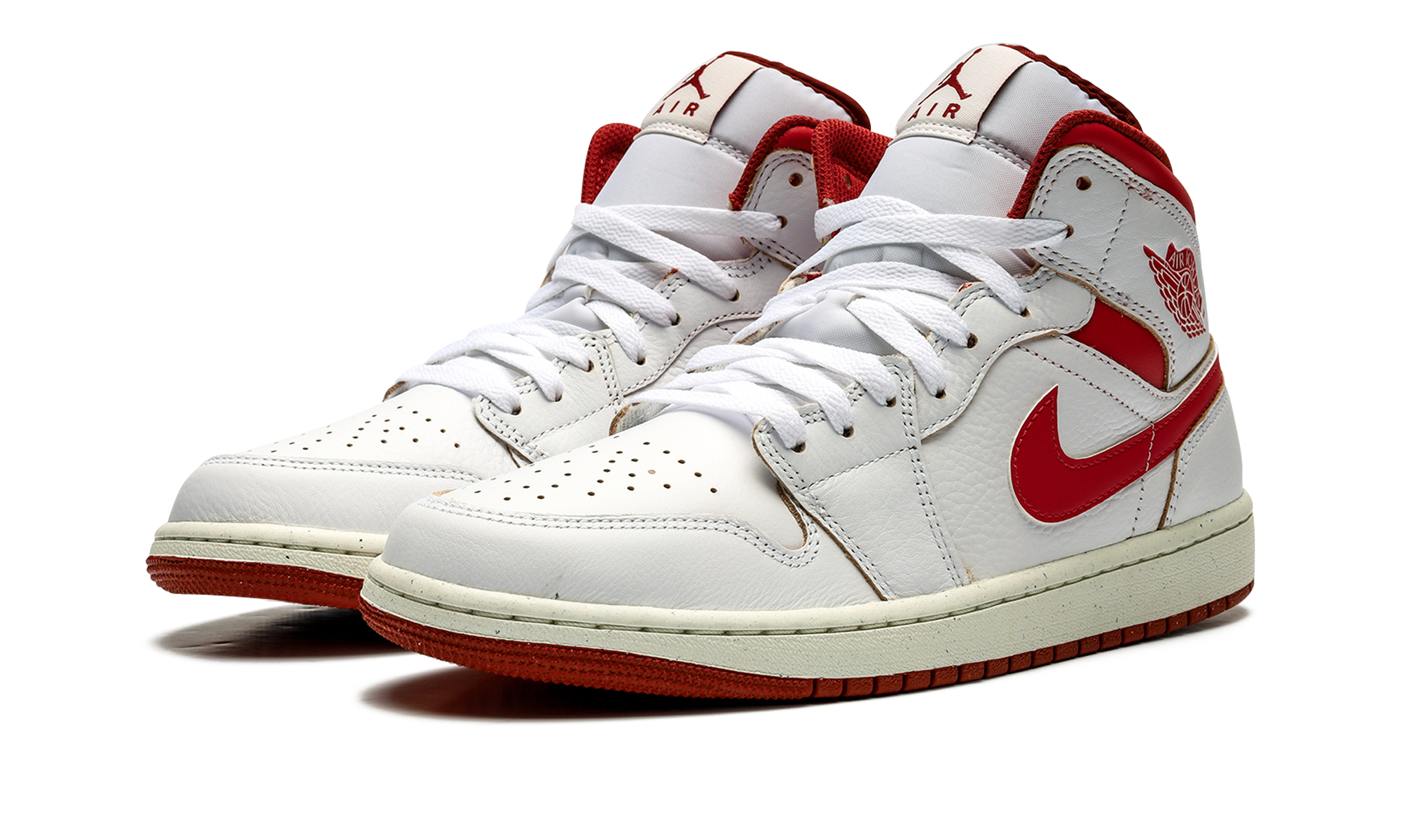 Air Jordan 1 Mid SE Dune Red FJ3458 160