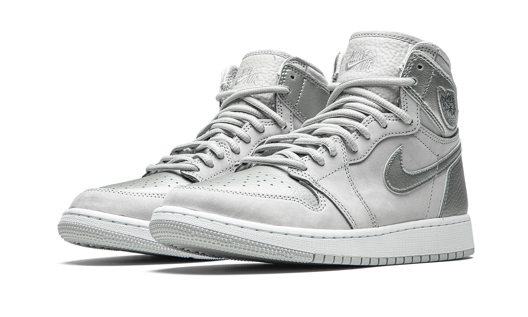 Air Jordan 1 High OG GS Co.JP - Metallic Silver 575441 029