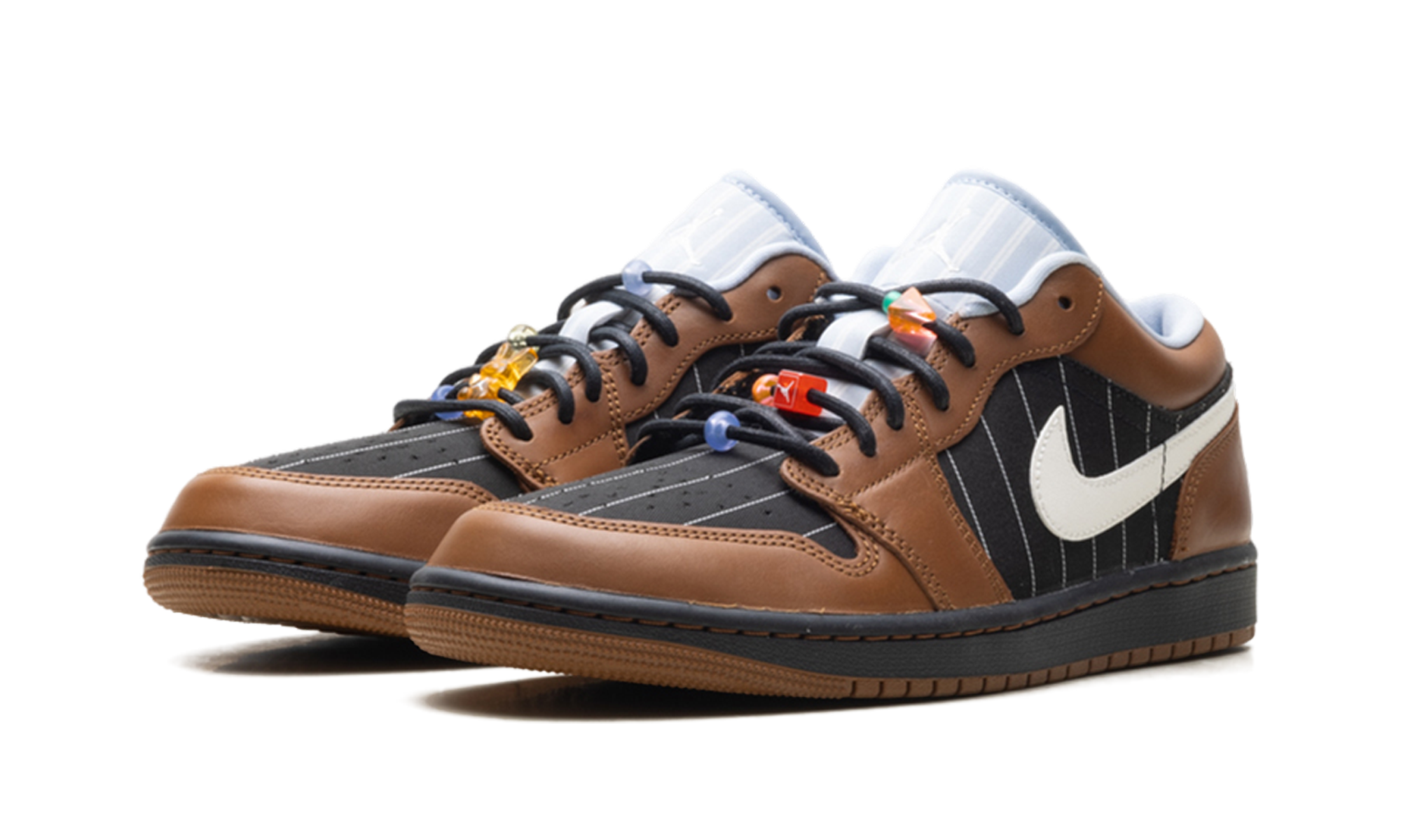 Air Jordan 1 Low SE Black Sail Light British Tan IR7560 010