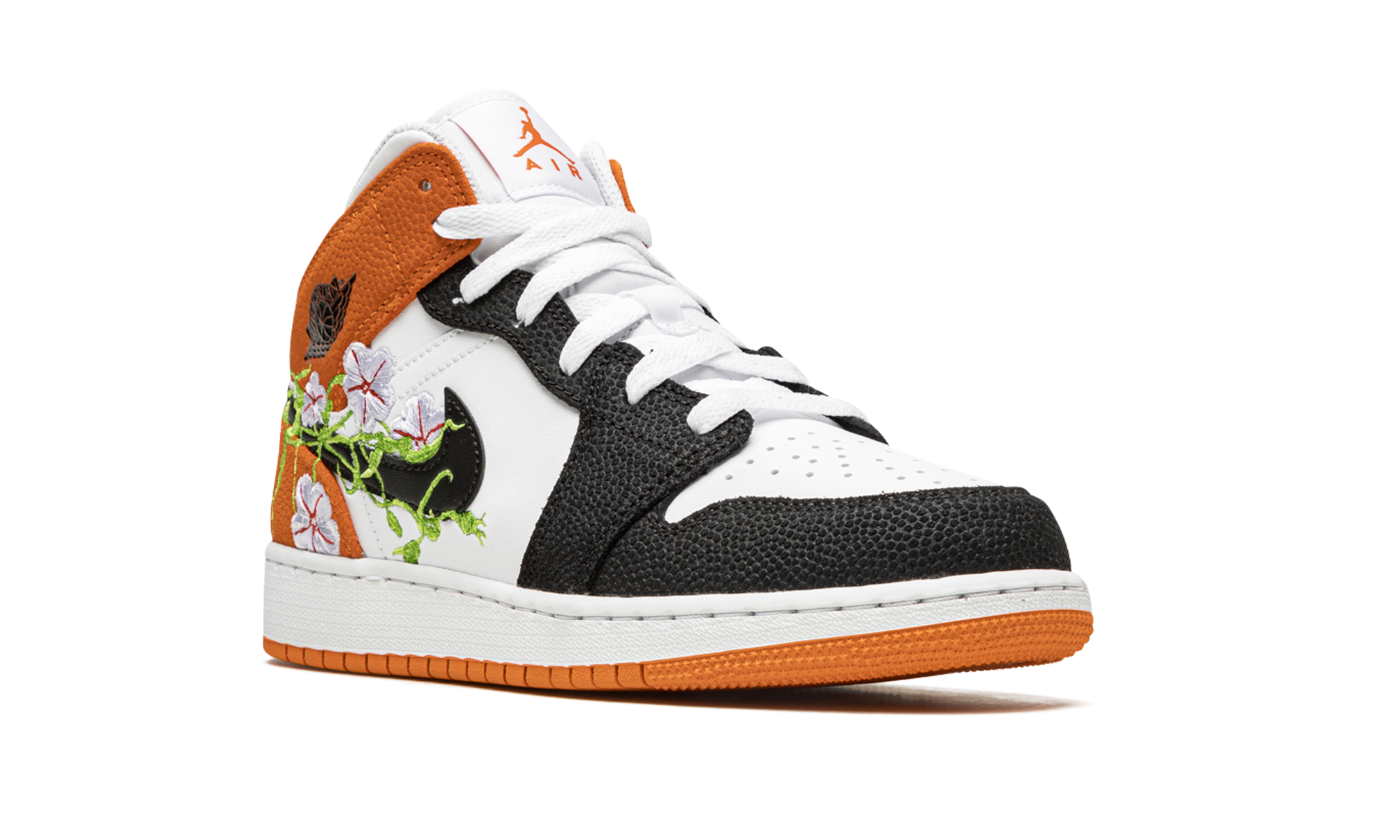 Air Jordan 1 Mid GS Basketball Blossom DQ8390 100