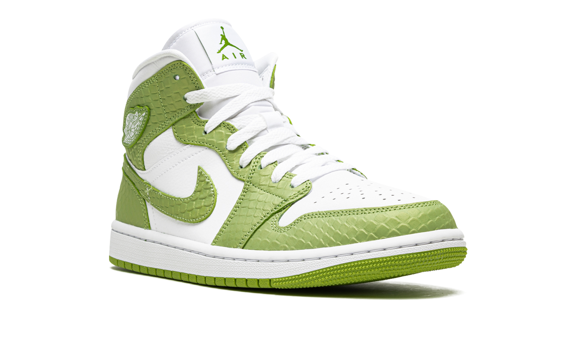 AIR JORDAN 1 MID SE WMNS Green Python DV2959 113